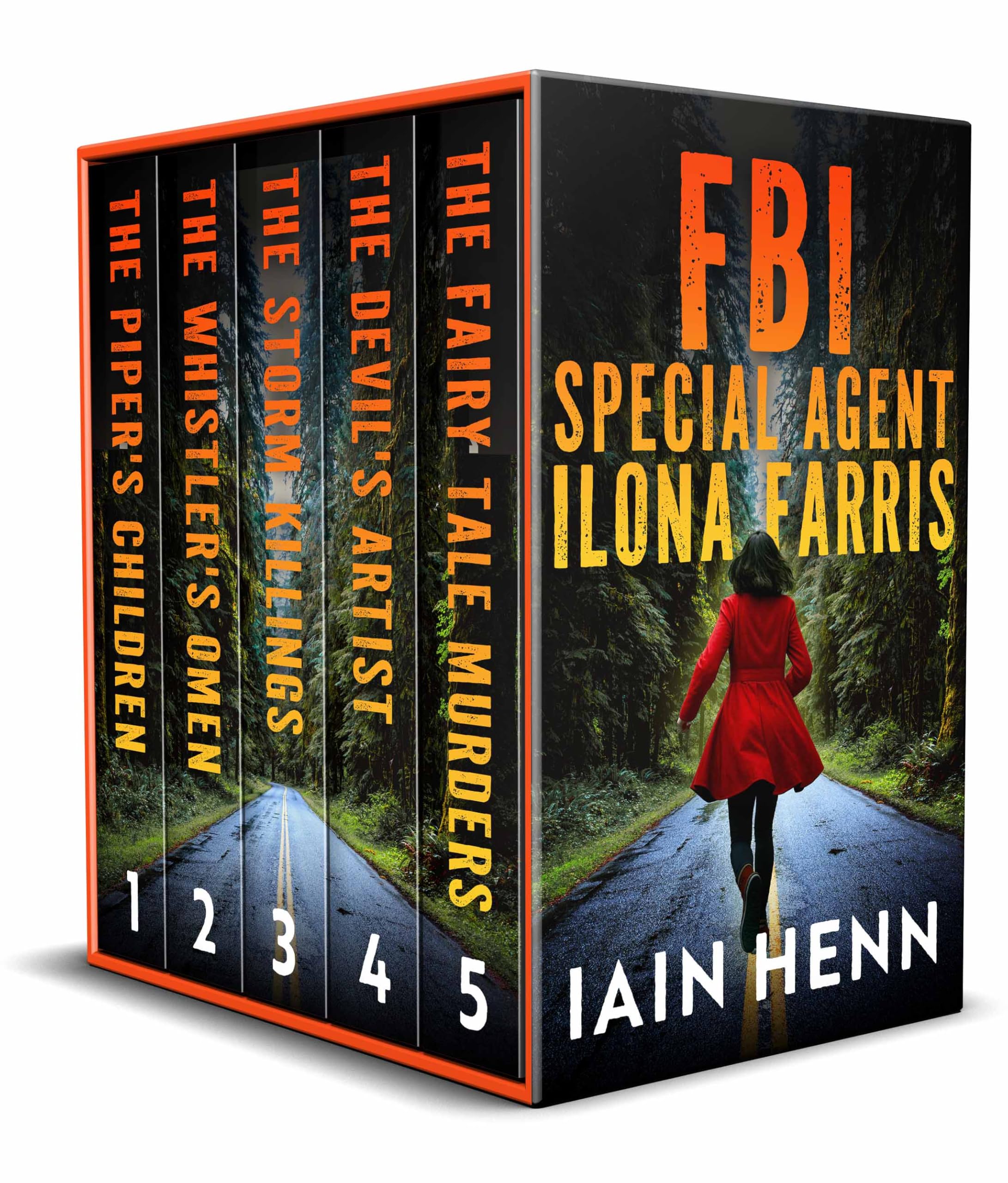 FBI SPECIAL AGENT ILONA FARRIS books 1-5 five gripping crime thrillers (FBI Crime Mysteries Book 1)