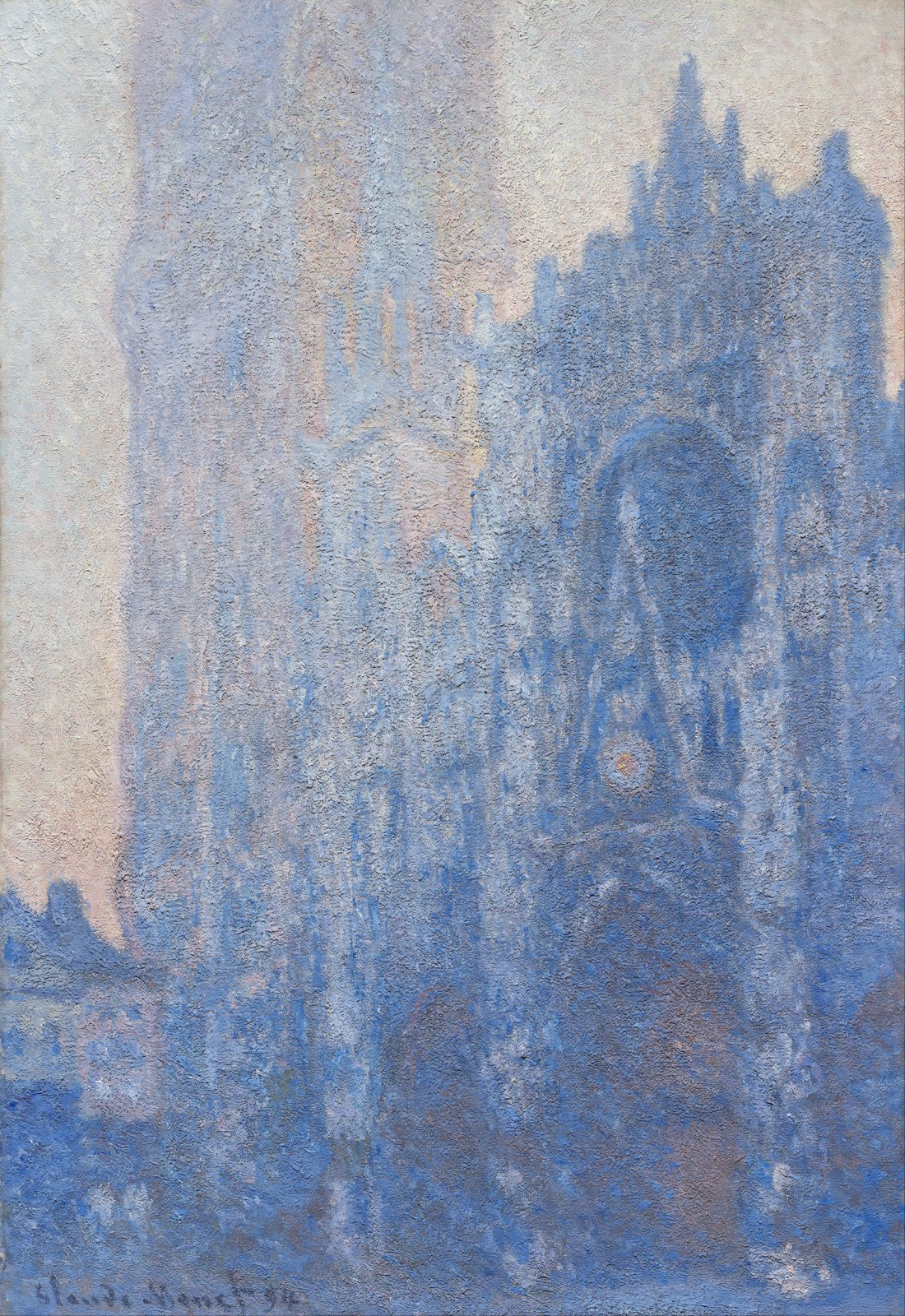 Rouen Cathedral Monet affiche extra large poster impressionnisme déco murale chambre