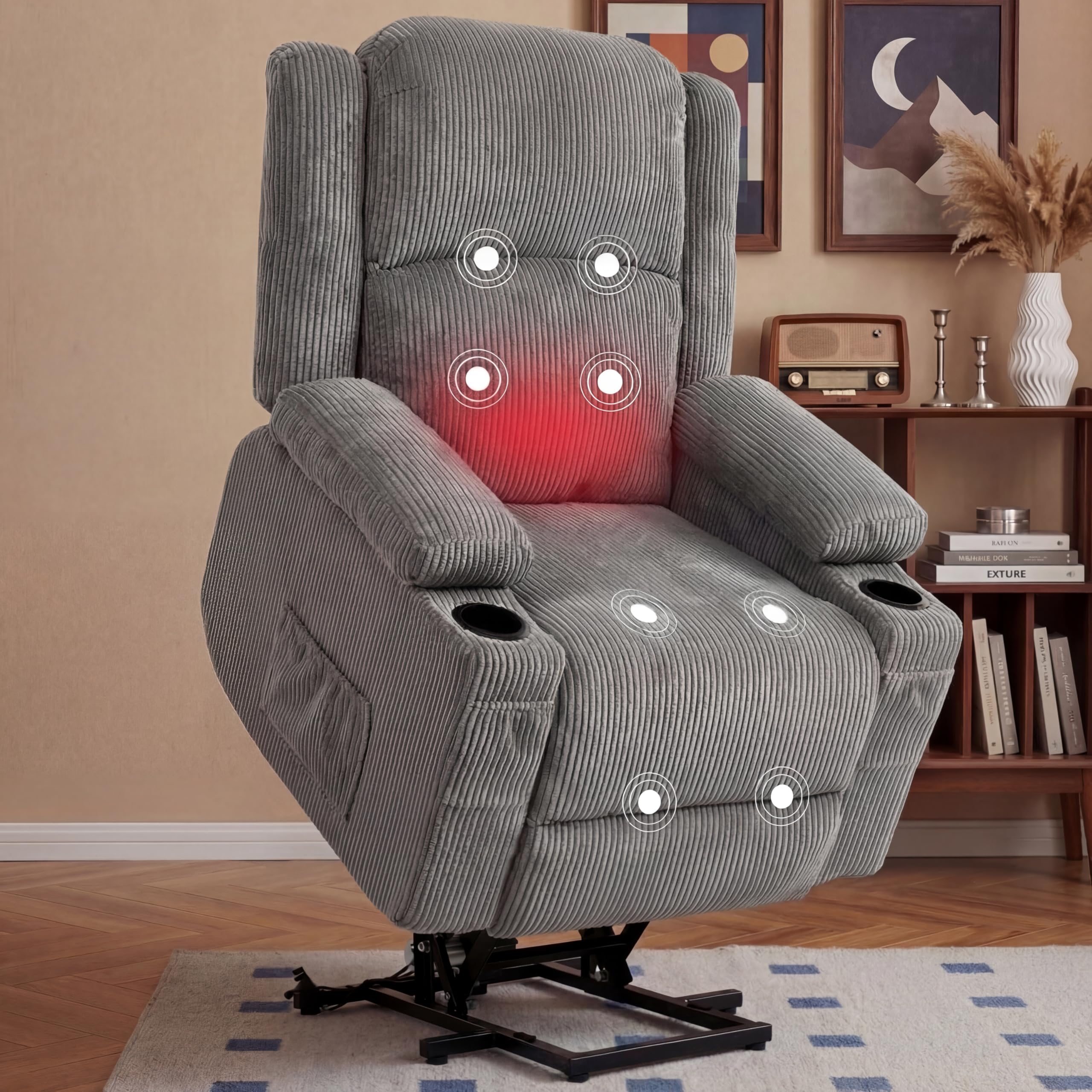 Amazon.com: IKAKOS Power Lift Recliner Chair for Elderly, 400lbs