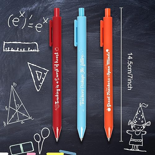 Miniatura 5 de Juego de 24 bolígrafos divertidos, recuerdos de fiesta temática para profesores y suministros de oficina, recompensas para fiestas de graduación y