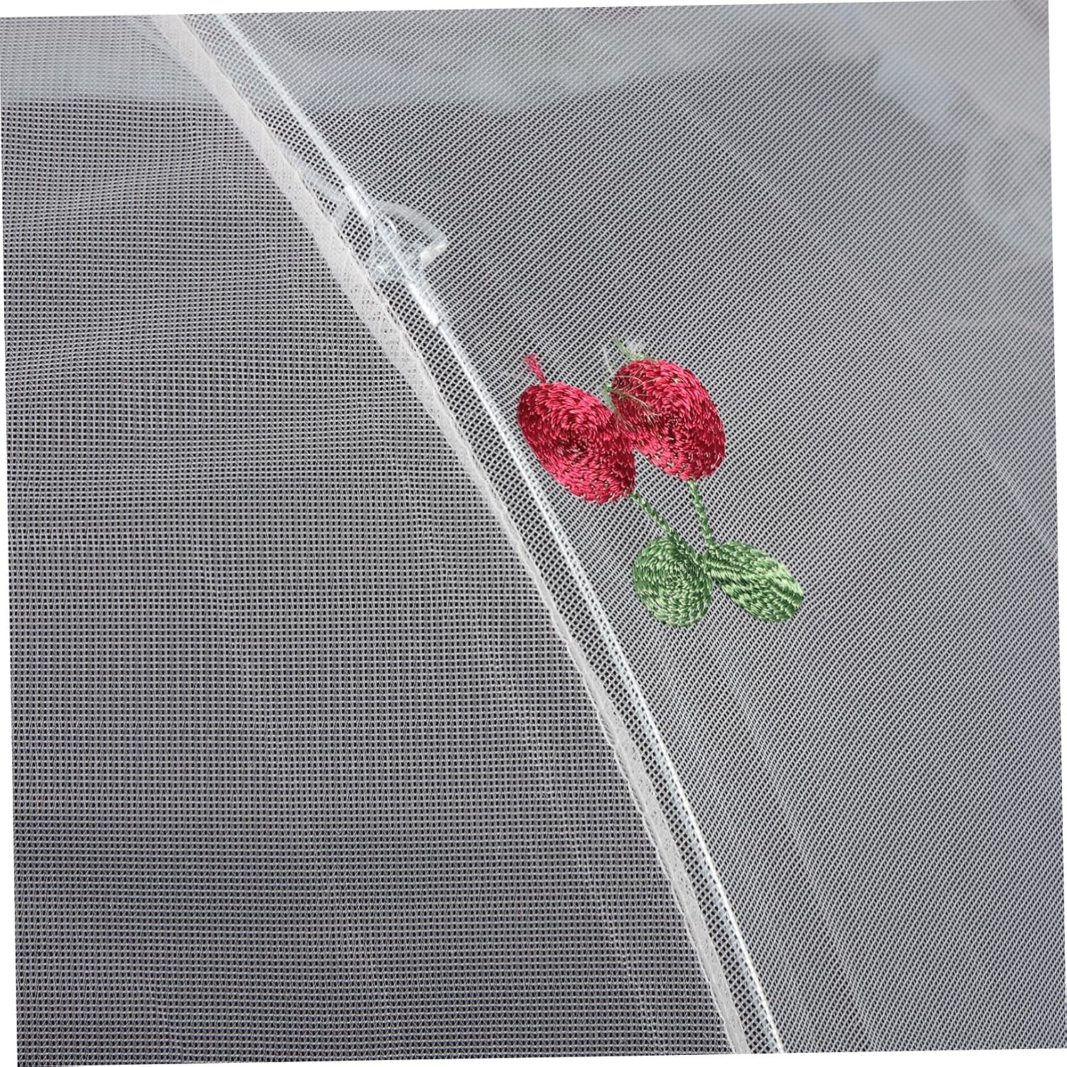 Folding Dish Covers Mesh Food Covers for Outdoor Reusable Bowl Picnic Food Tent Sturdy and Reliable Kitchen Accessory