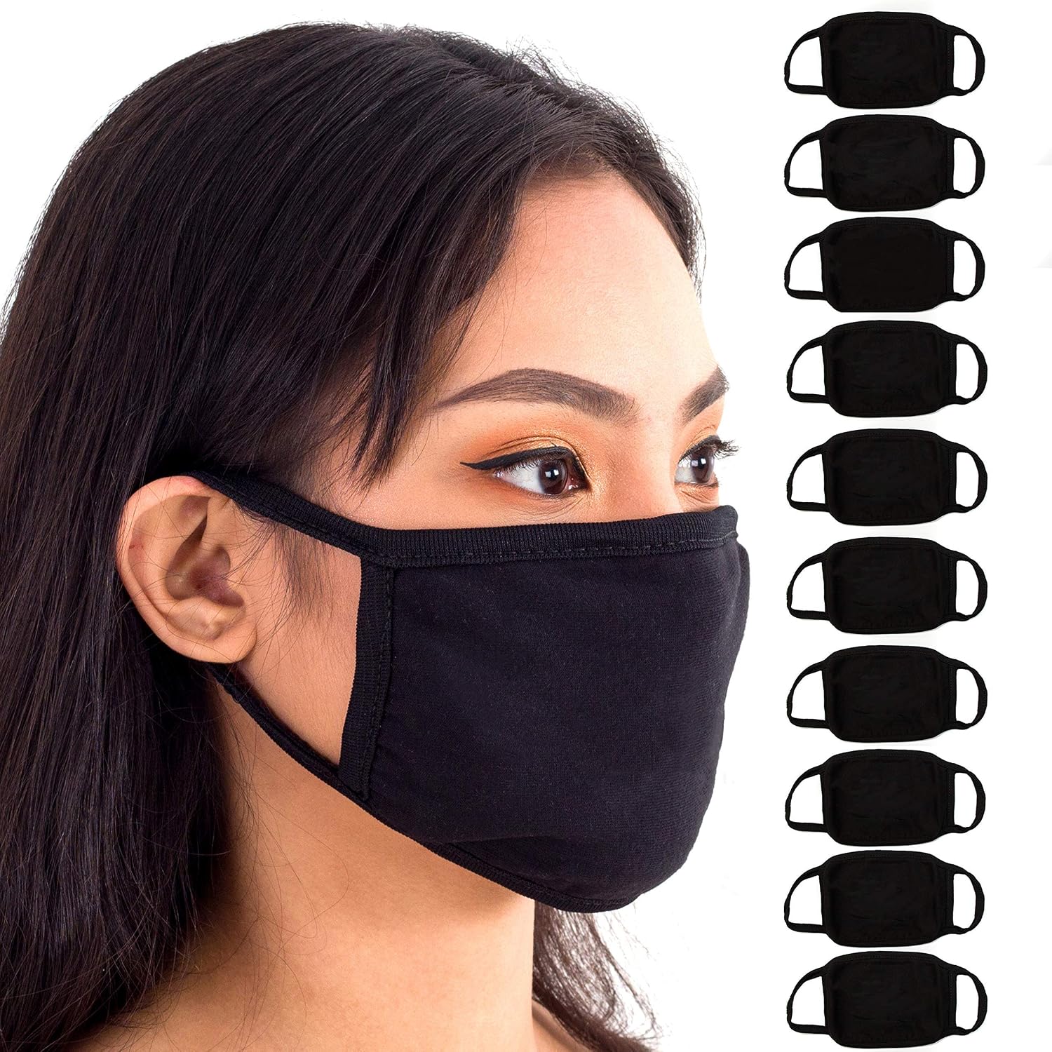 SoJourner Bags Face Mouth Mask - Cotton Face Covering Neck Mask for Men and Women - Multi-Packs