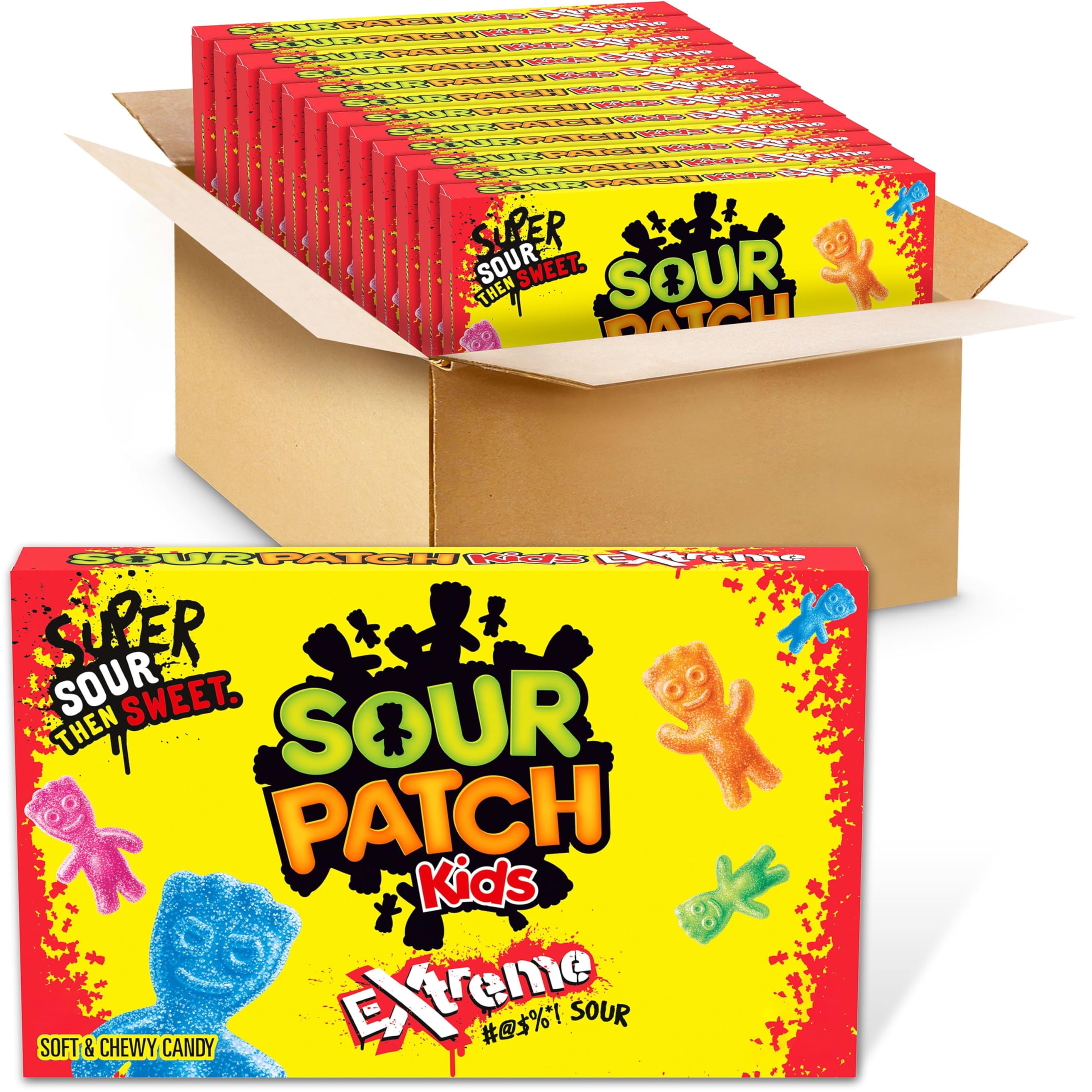 Sour Patch Kids Extreme Soft and Chewy Candy 99 g