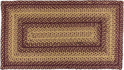 | Colección Vintage Star Premium Trenzada | Estilo primitivo, rústico, campestre | Yute/algodón | 30 días sin riesgo | Alfombra de acento/tapete