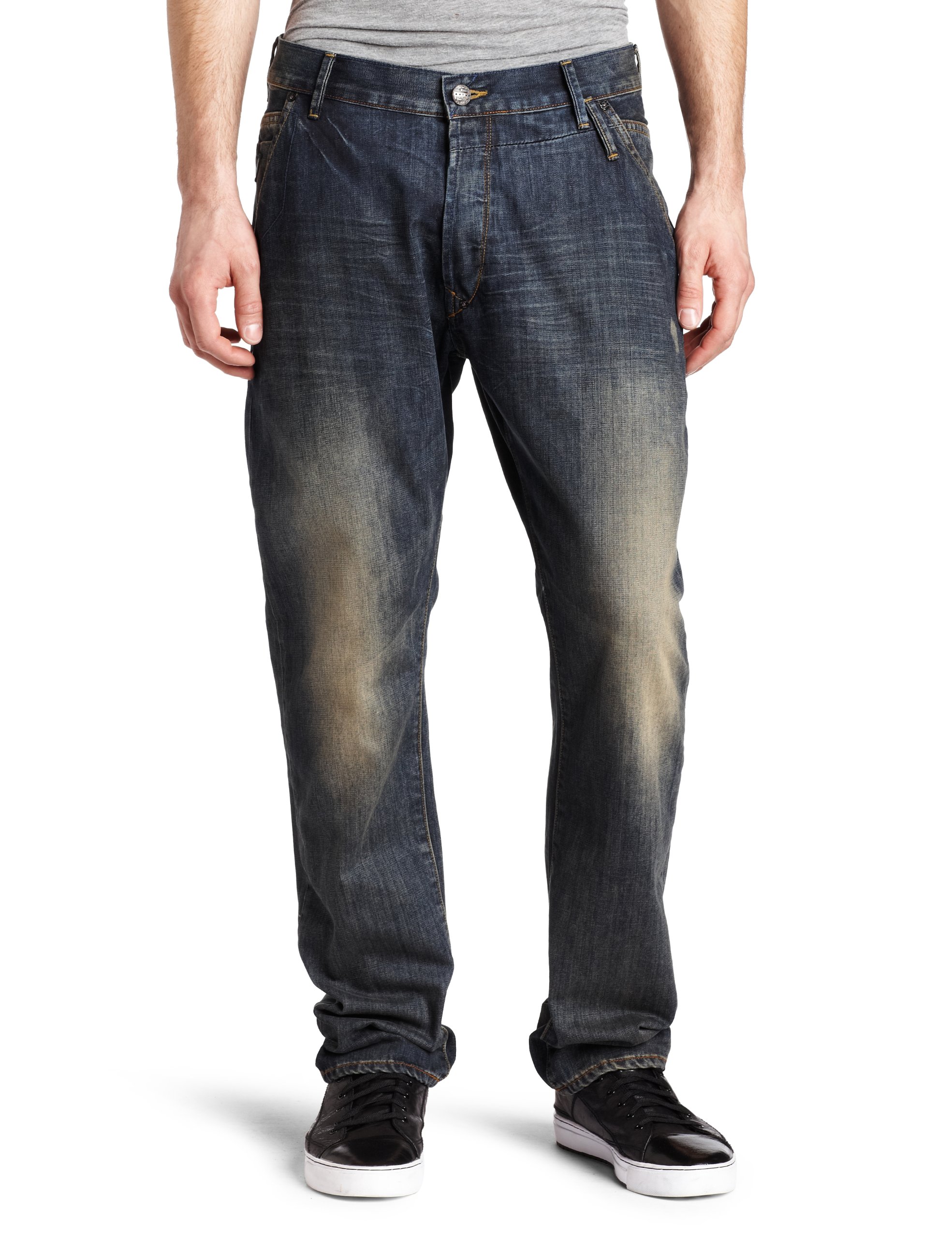 J.C. RagsMen's Asphalt Indigo Denim Pant