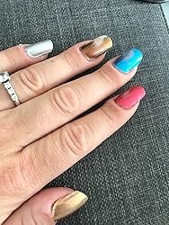 AIMEILI Nagelpulver Set – 6 Spiegel & Effektpulver, 0,5g Je, Für Gel & Lack