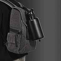 Vista 5 de Asa de cuerda de paracaídas para botellas Hydroflask 2.0 de boca ancha y estándar, con nuevo soporte de anillo de seguridad, 12oz - 64oz