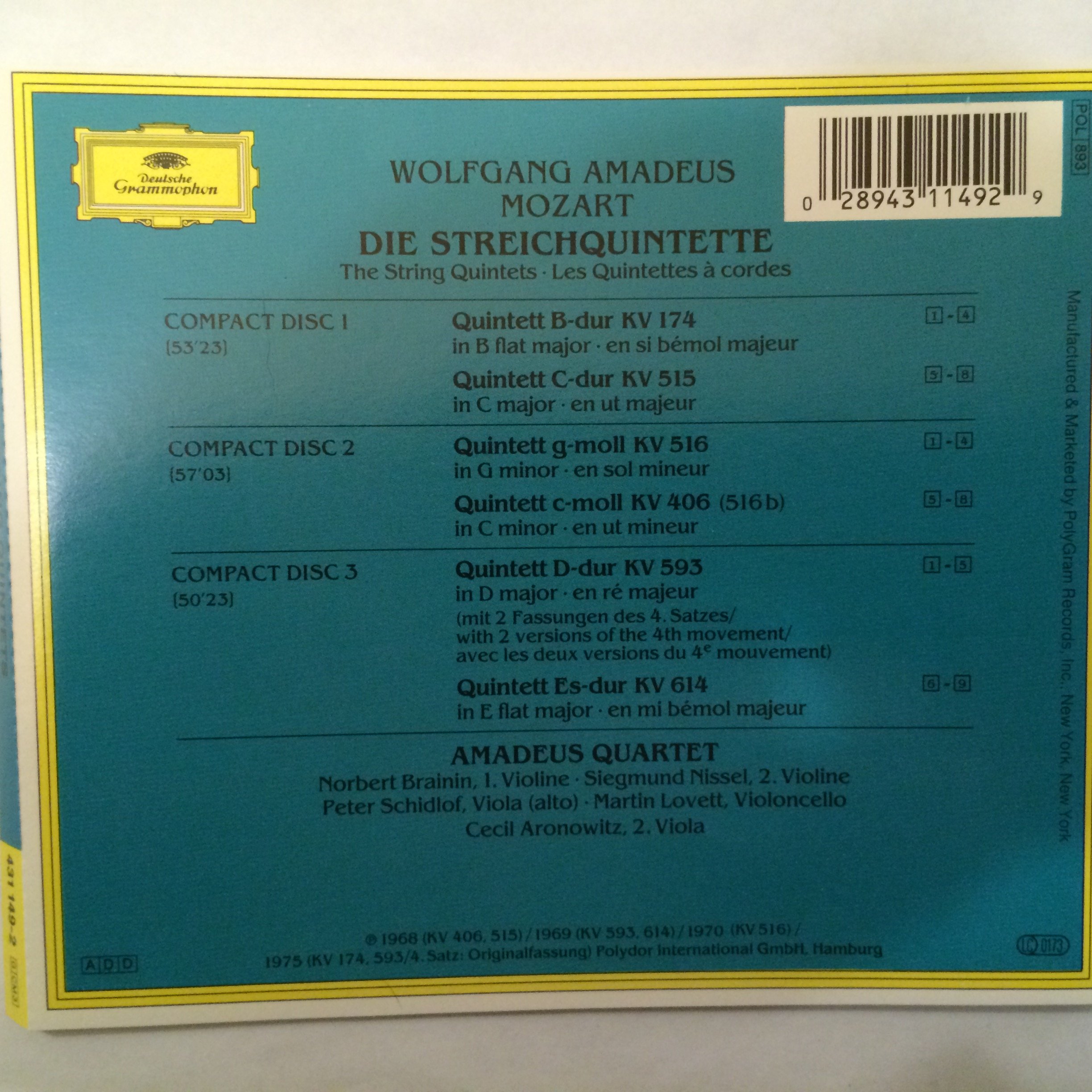 Mozart : Les Quintettes à cordes / The String Quintets