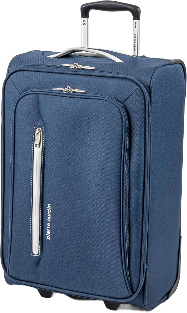 Amazon.co.jp: Pierre Cardin、大人用スーツケースネイビー＆グレーS