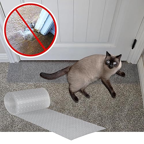 KittySmart DIY Economy Size Cat Carpet Protector for Doorways on