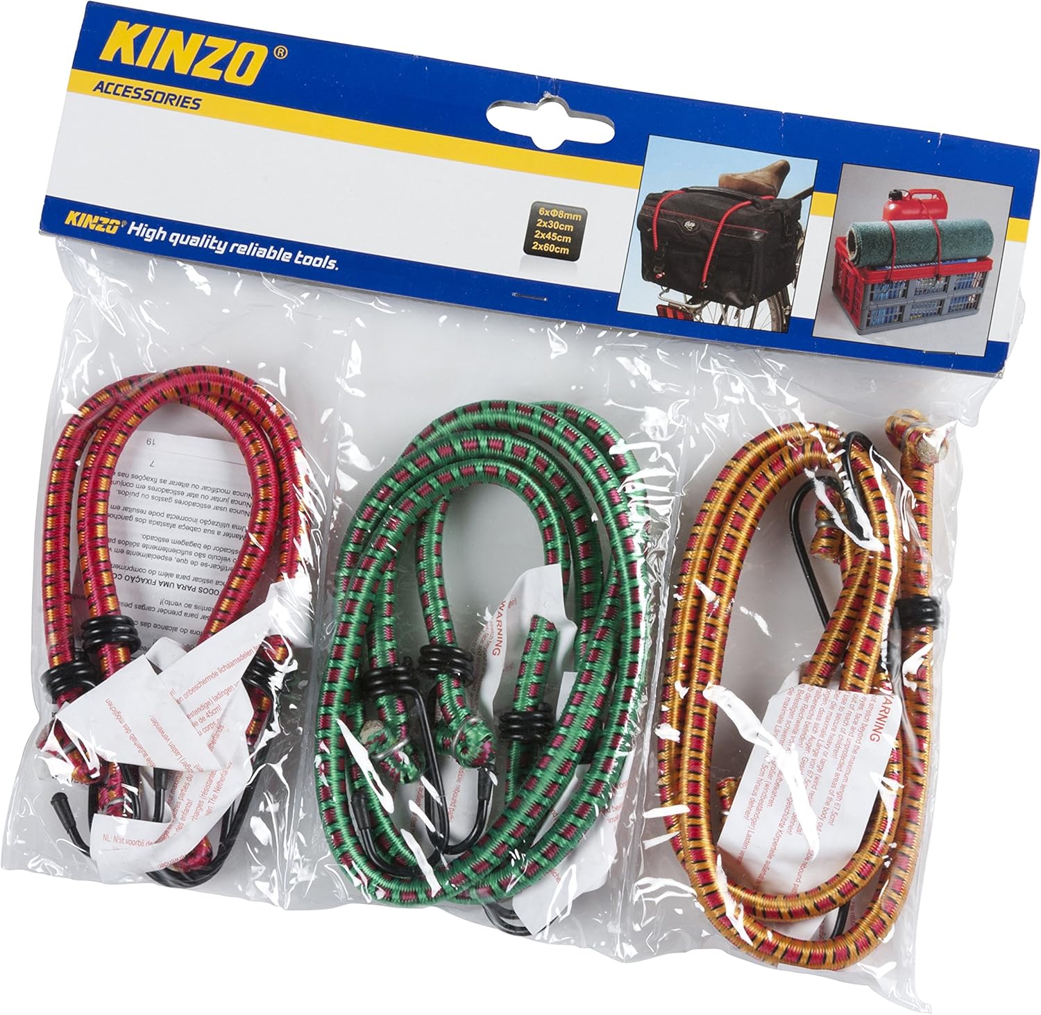 Kinzo Luggage Strap Set