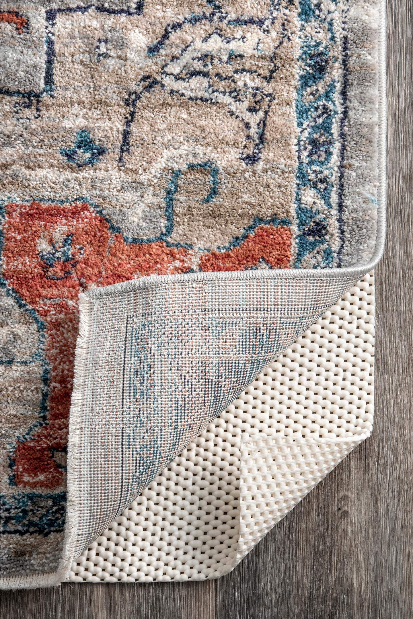 nuLOOM Caleb Extra Grip Rug Pad, 6x9, Offwhite