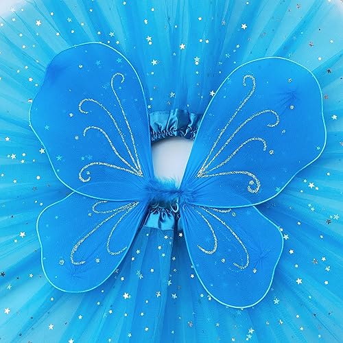 Miniatura 2 de Disfraz de mariposa para niñas con alas de fiesta de cumpleaños para Halloween