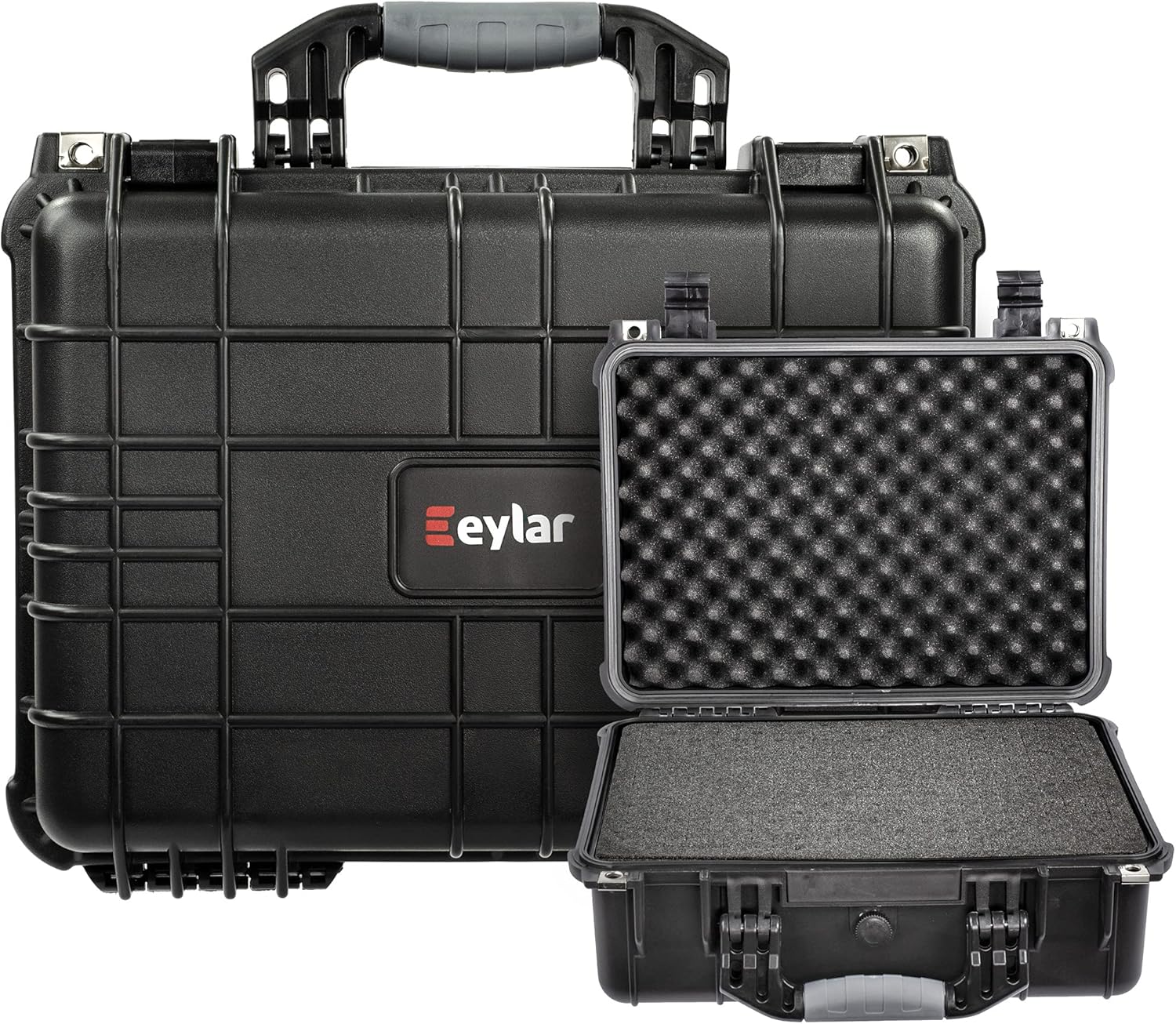 Eylar Hard Gun Case Water & Shock Proof with Foam 16 inch 13 inch 6.87 inch - Image 2