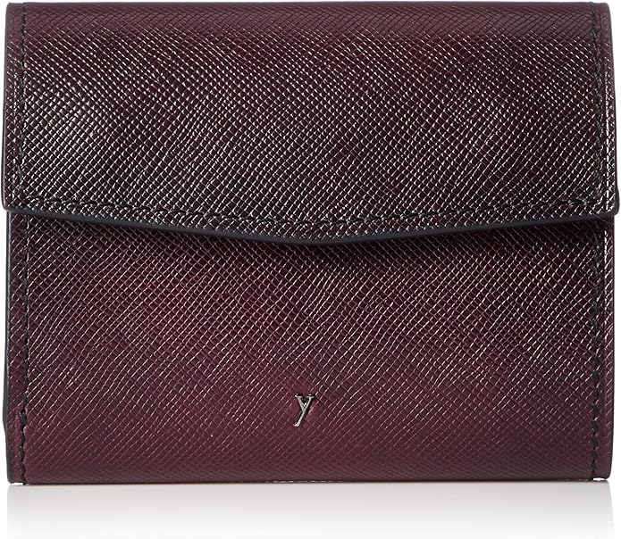 Amazon | [ユハク] YEV191 コンパクトウォレット ワイン | YUHAKU