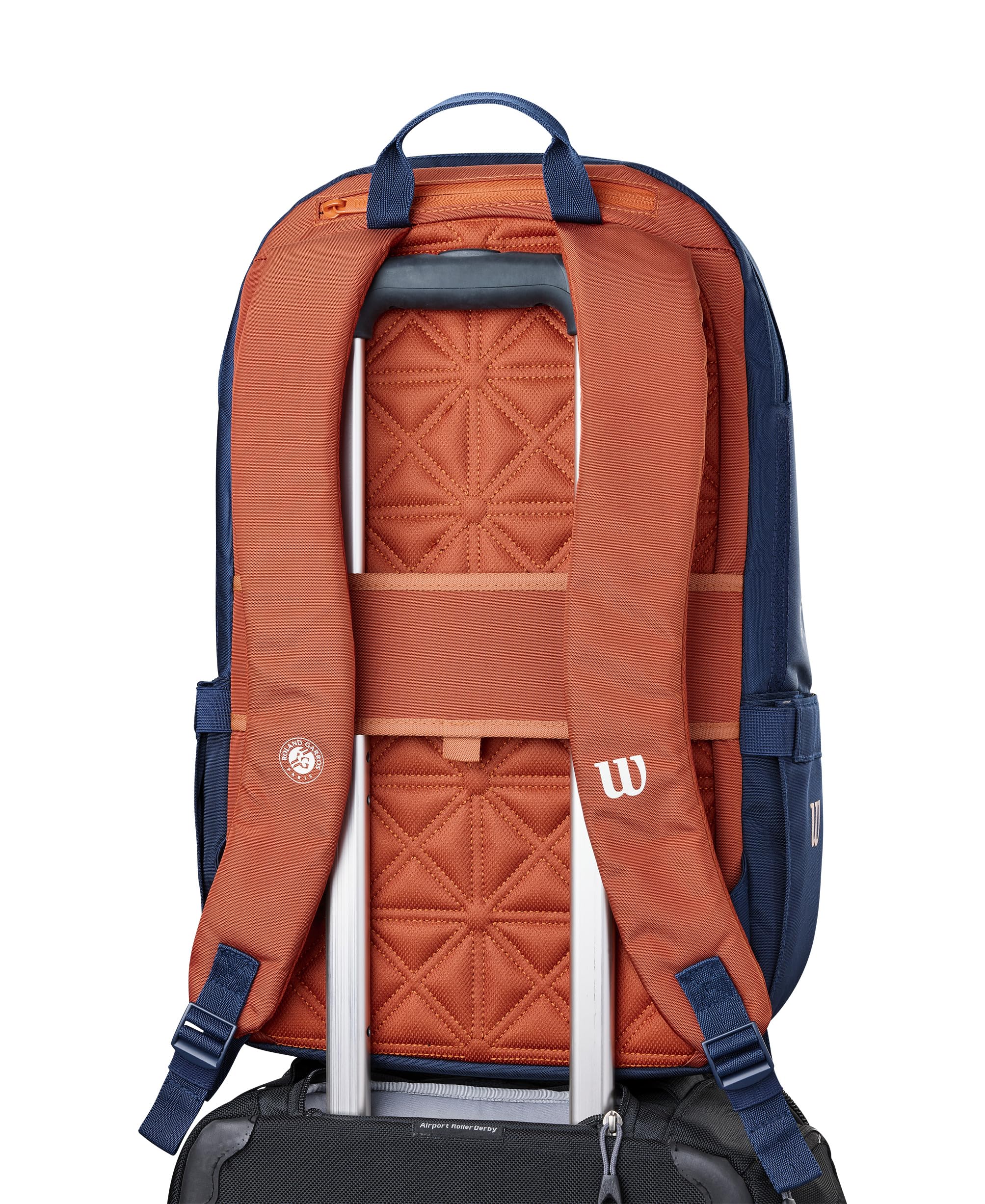 Wilson Roland Garros 2026 SESSIONSOIRE Tennisschlägertasche für 2 bis 9 Schläger (basierend auf mittleren Schlägern)