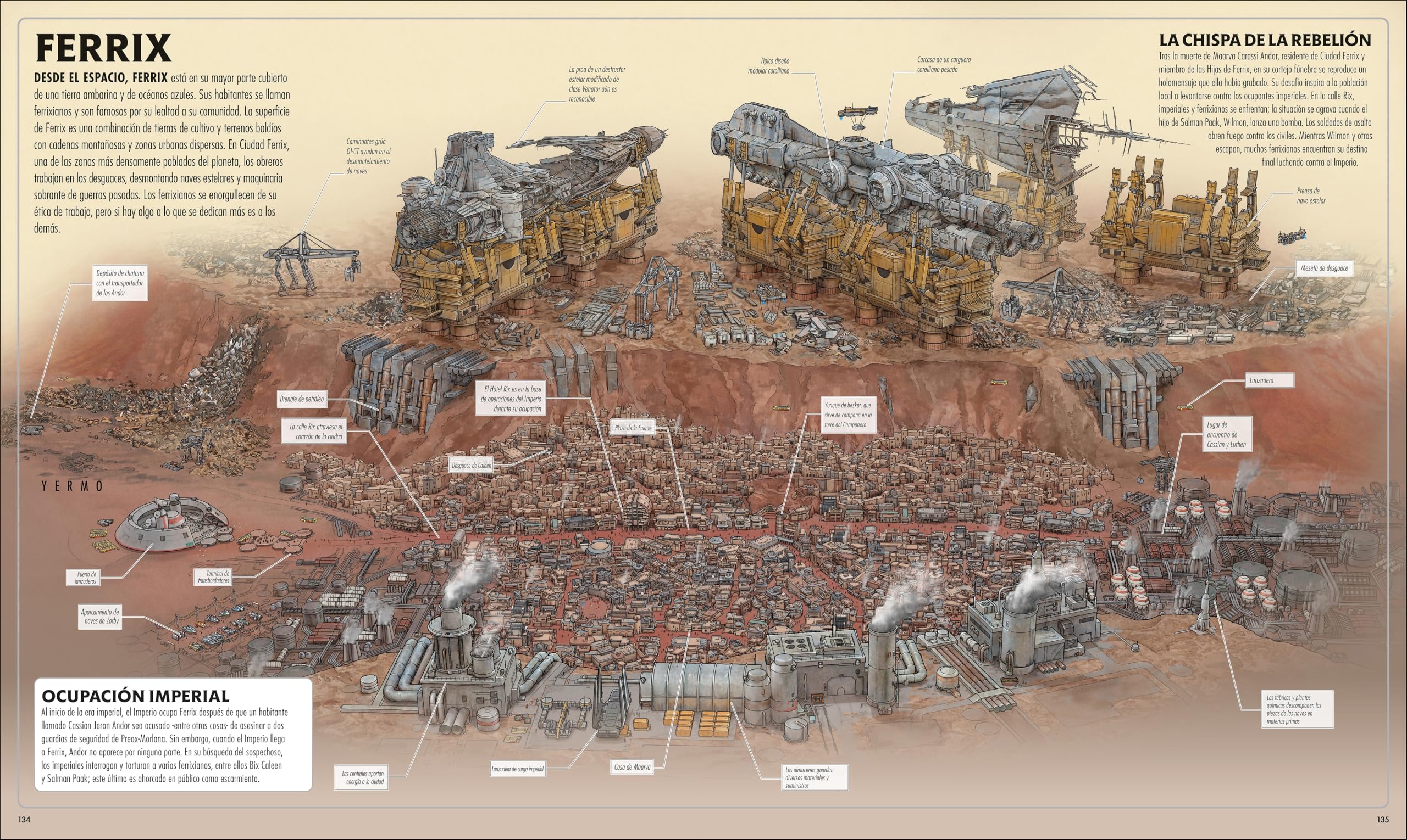 Star Wars mundos y escenarios. Nueva edición