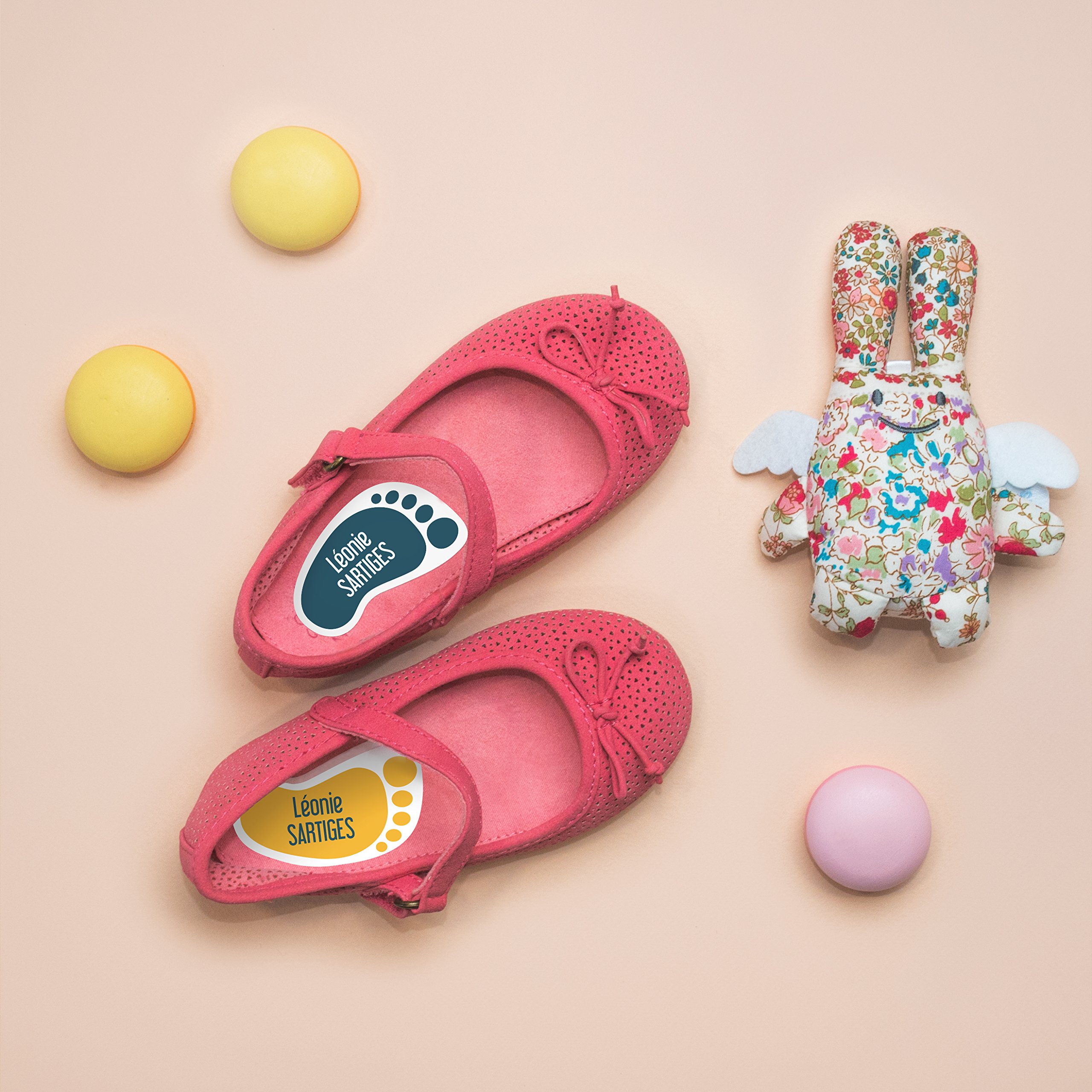 Pack 164 Étiquettes Crèche - Personnalisées pour Vêtements et Objets - Autocollantes et Thermocollantes - Licorne