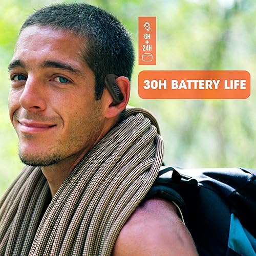 Miniatura 6 de JBL Endurance Peak II - Auriculares intrauditivos inalámbricos verdaderos, color negro (renovado)