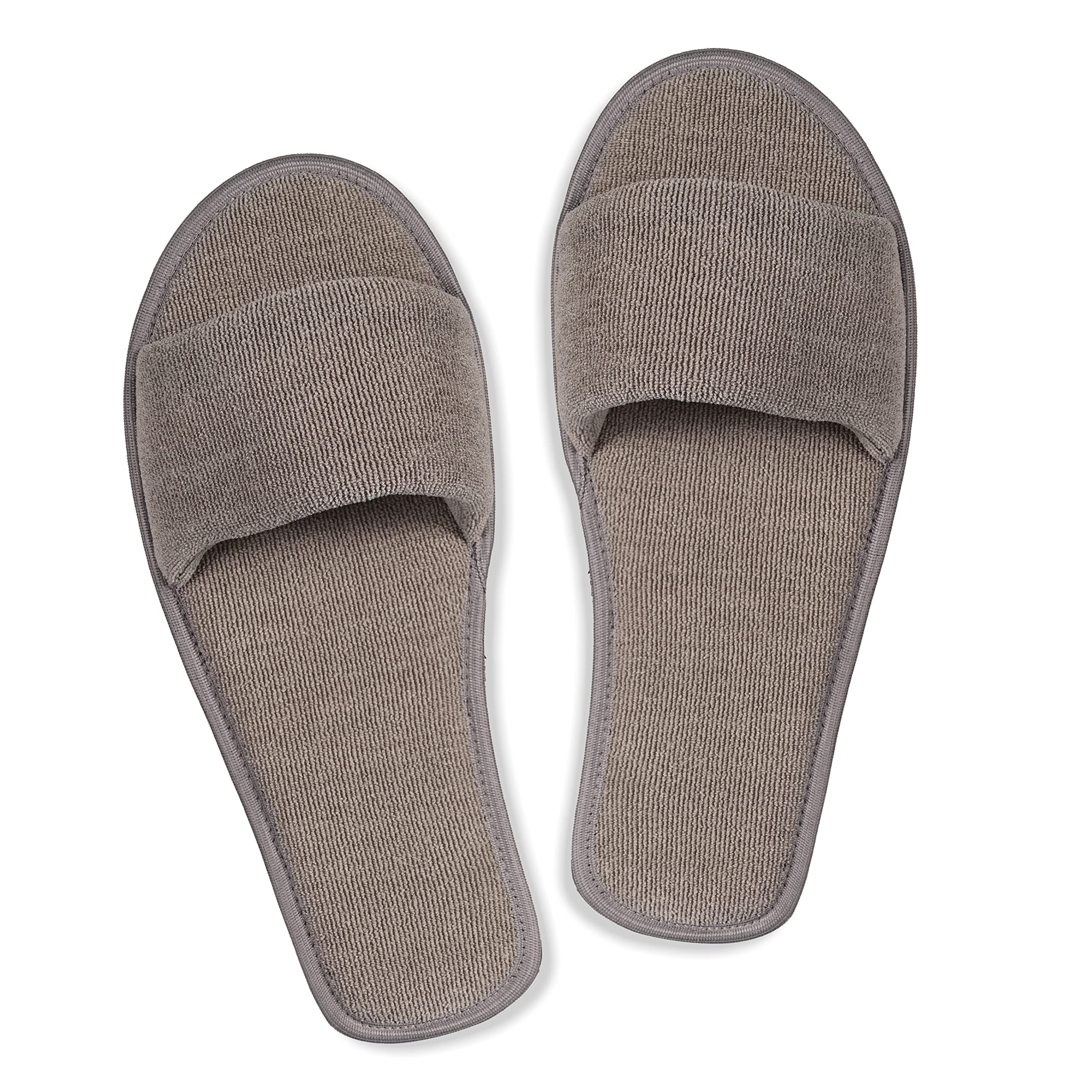 MIFUZI Womens Girls Home Soft Fur Slippers Pastel Color Comfortable In House Carpet Bedroom Indoor Room Open Toe Flat Trendy Summer Slide Slippers for Women Girl (French Grey, numeric_6) (B0B73XXGKZ) Amazon Price History, Amazon Price Tracker