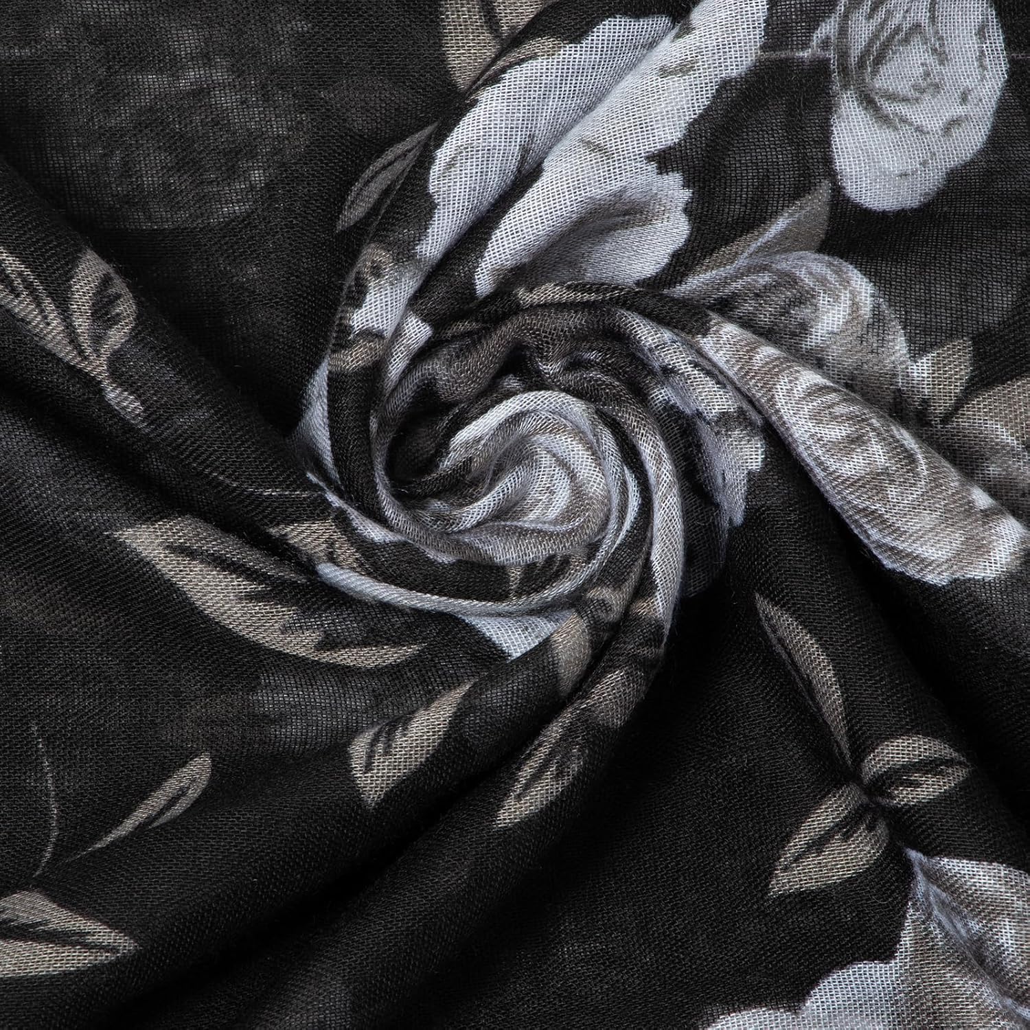 RIIQIICHY Scarf for Women Fashion Scarf Floral Print Scarves for Women Lightweight Spring Summer - Image 6