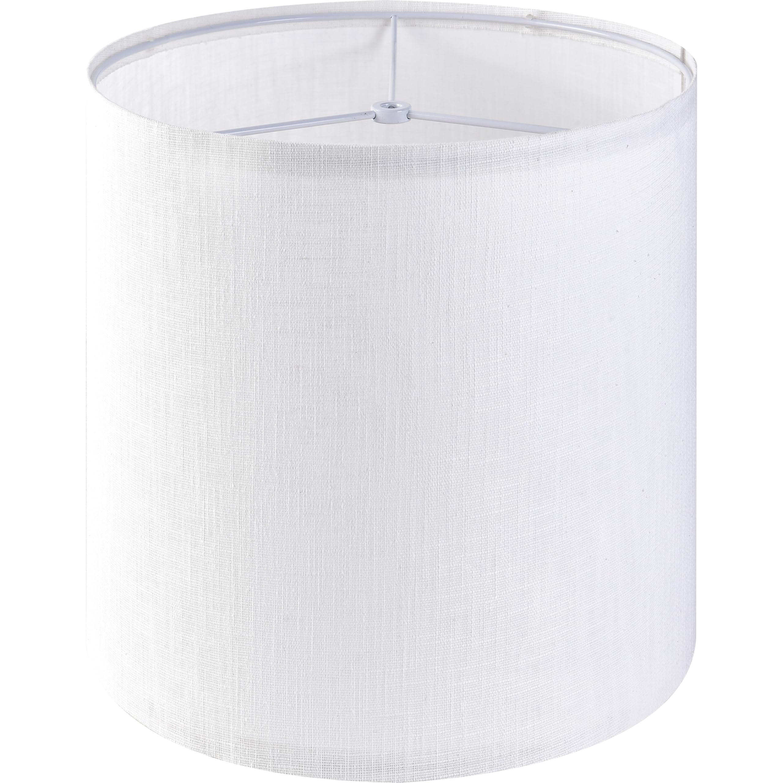 Small Drum White Texture Lampshades Replacemnt for Table Lamps Pendant Light-10