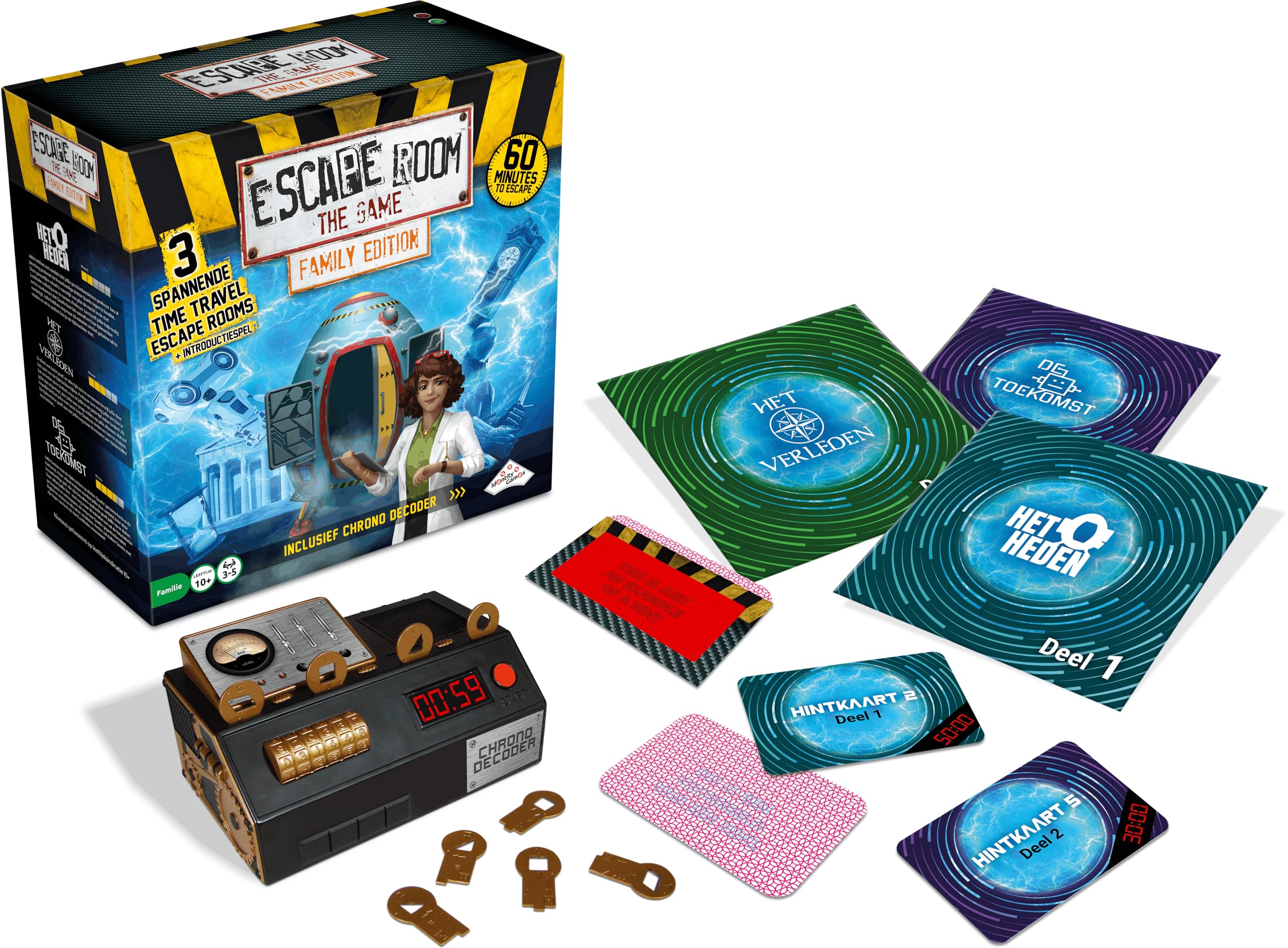 Identity Games Gra towarzyska Escape Room Time Travel (NL)
