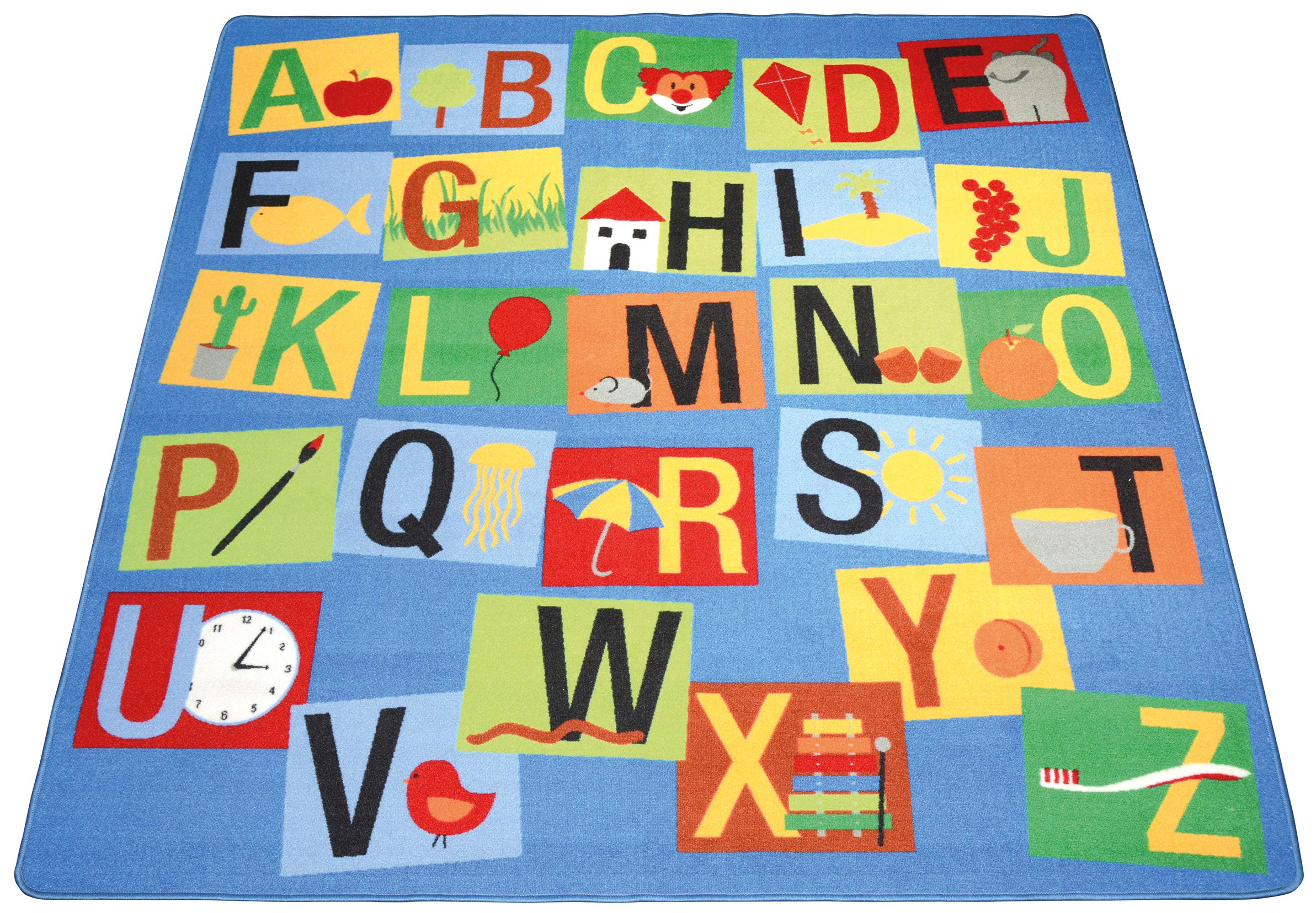 Tapis de jeu lettres Eduplay 110096 idéal pour parcours moteur