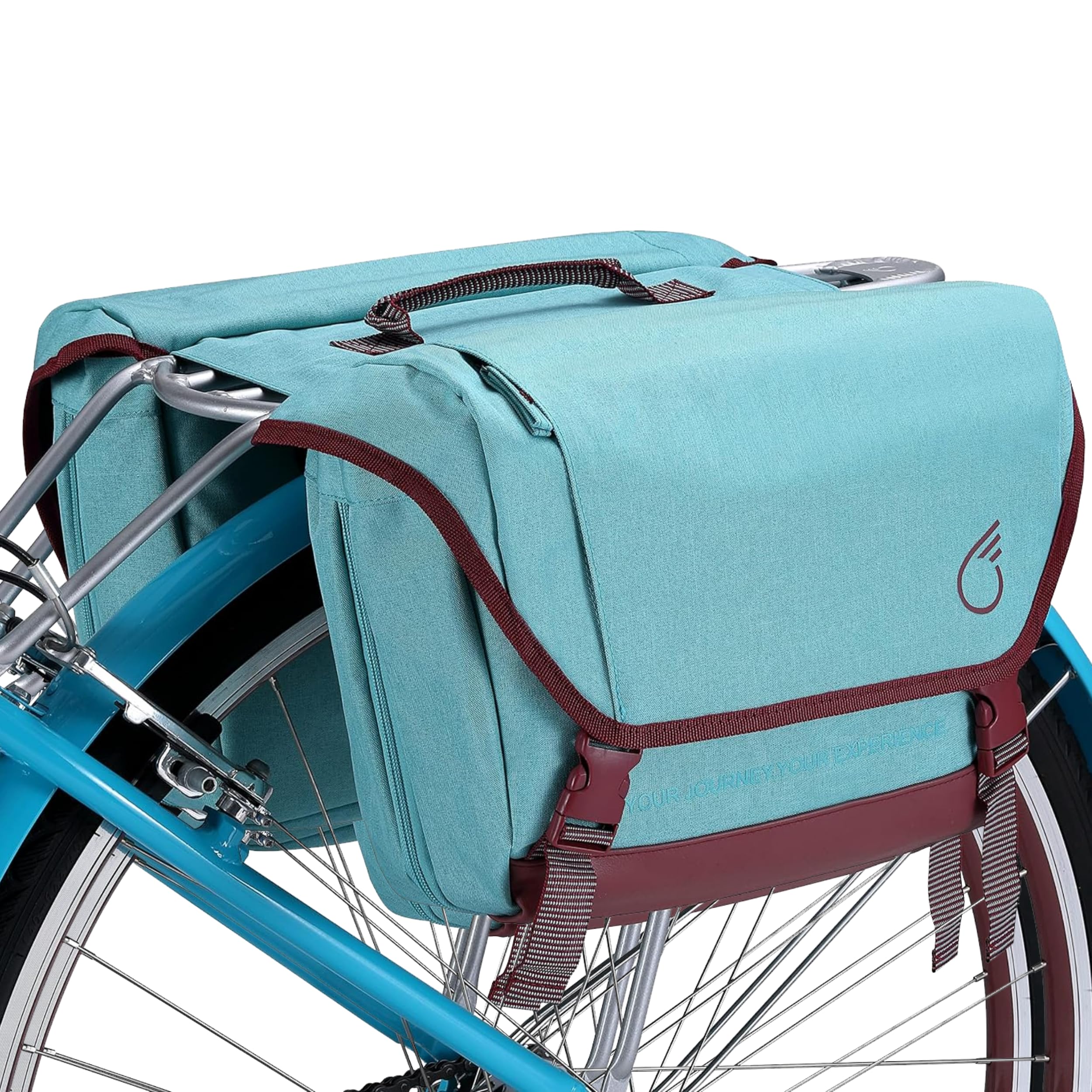Snapklik.com : Sixthreezero Dual Sided Rear Rack Bike Bag, Bicycle ...