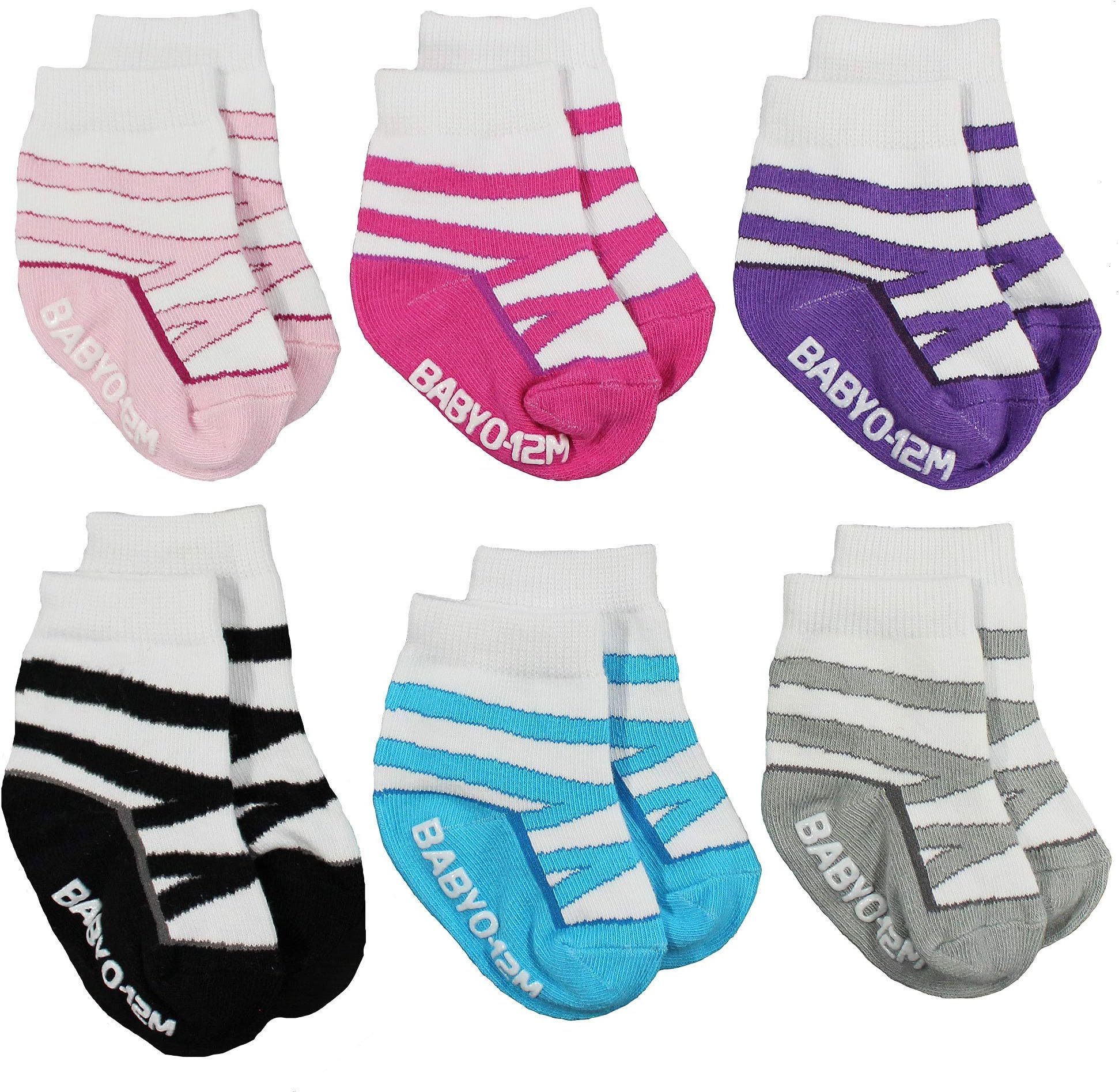 WADDLEStay-On Baby Gripper Socks Newborn Boys Sneaker Athletic Sports Shoe Socks