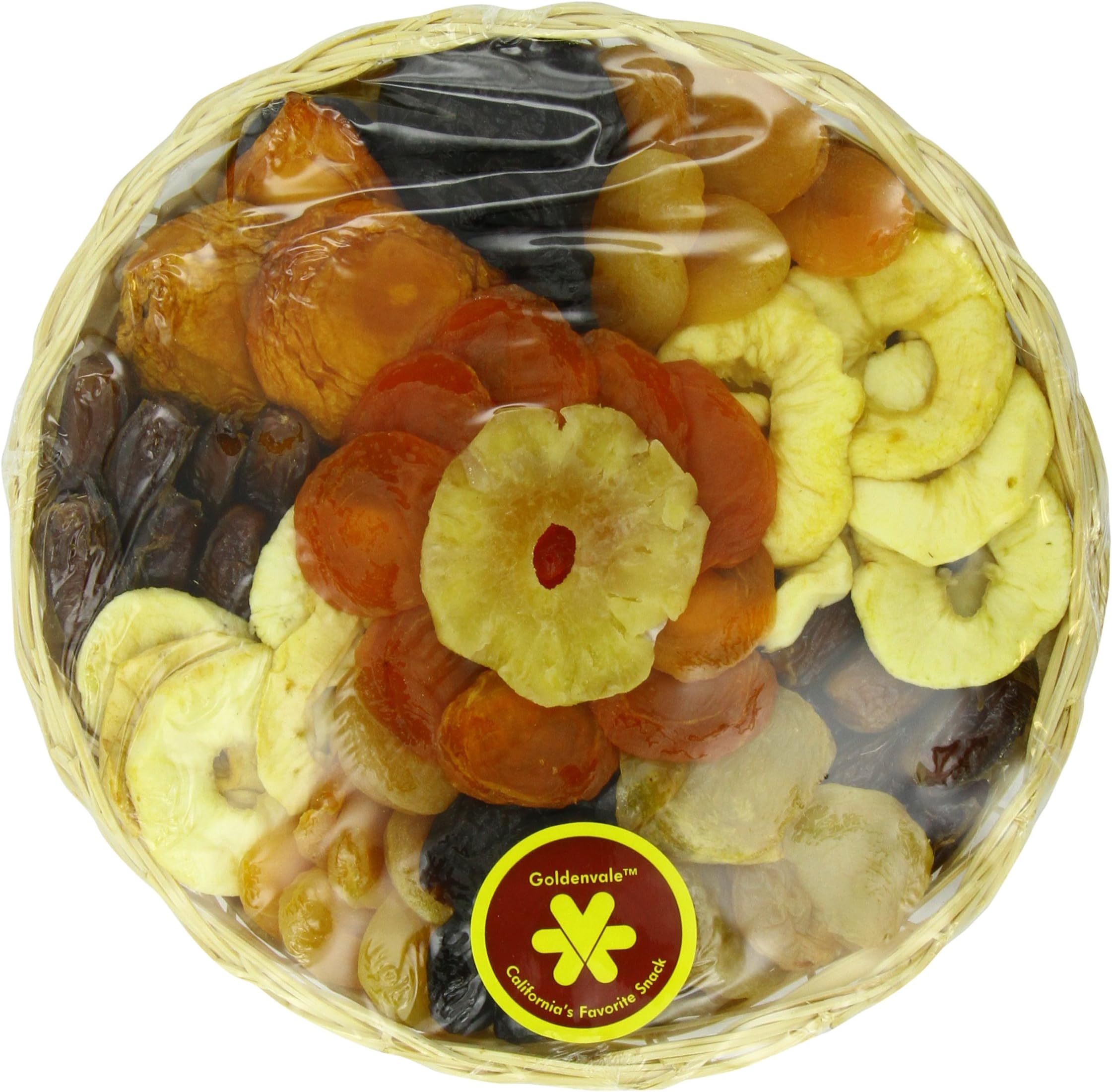 Goldenvale Snacks Round Basket, Premium, 24 Ounce