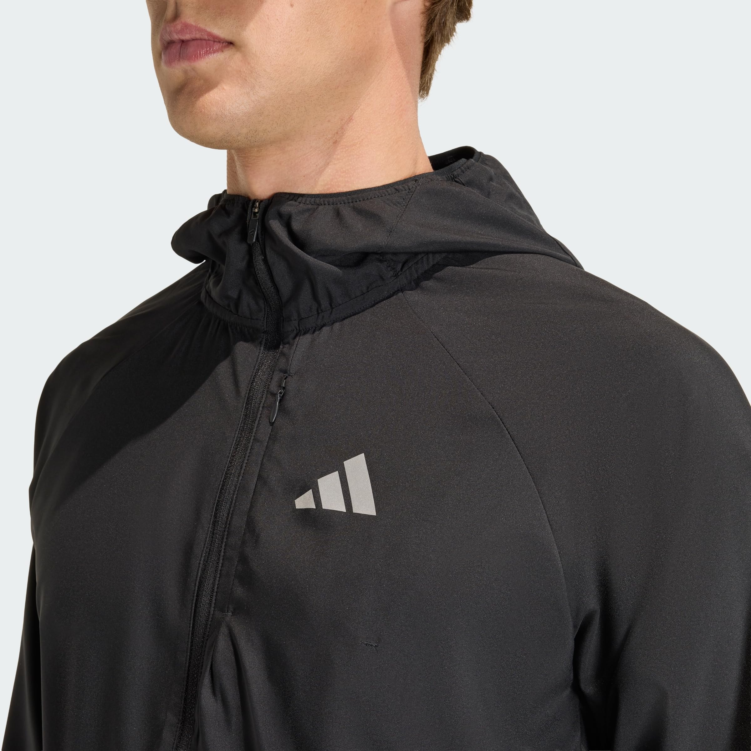 adidas Men's Chaqueta de running adi365 Essentials