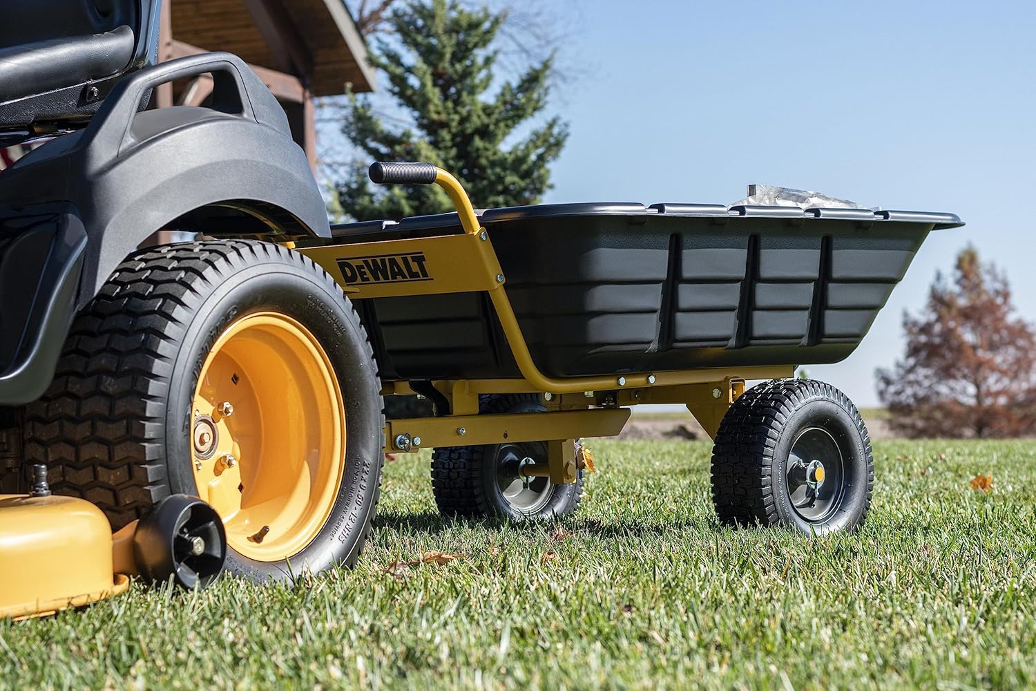 DEWALT Swivel/Dump Cart - Convertible to Tow/Wheelbarrow