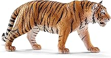 Schleich Wild Life, Realistic Safari Jungle Animal Toys for Boys and Girls, Tiger Toy Figurine, Ages 3+