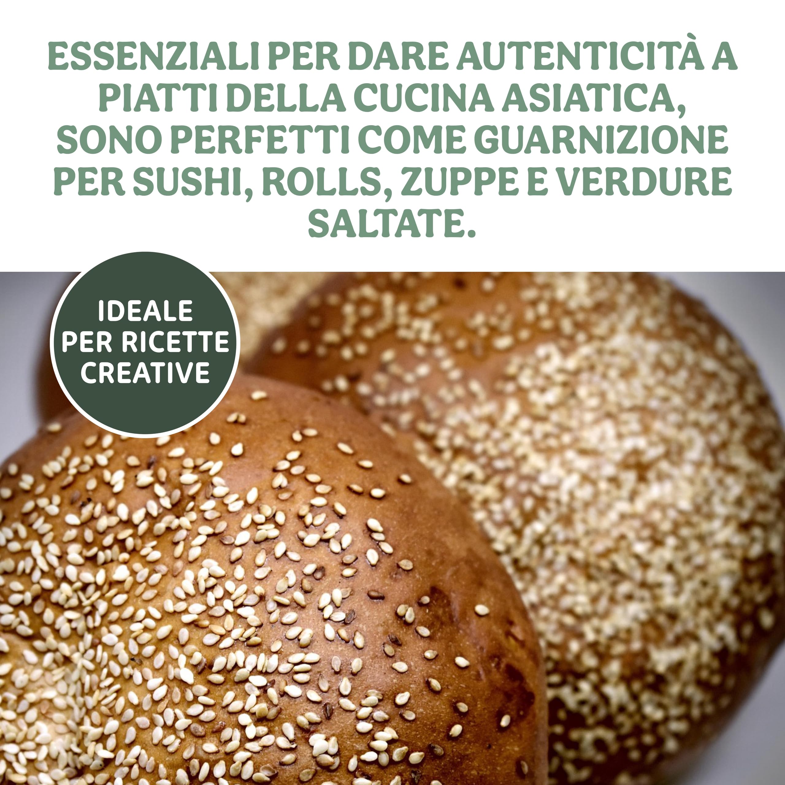 Probios Semi di sesamo biologici - Ricchi di fibre e proteine ​​vegetali - senza glutine semi sesamo - Confezione da 6 (6 x 300 g)