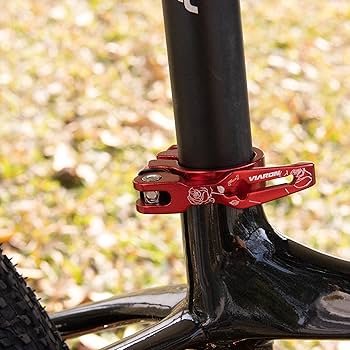 Amazon.co.jp: VIARON 自転車シートポストクランプ アルミ合金