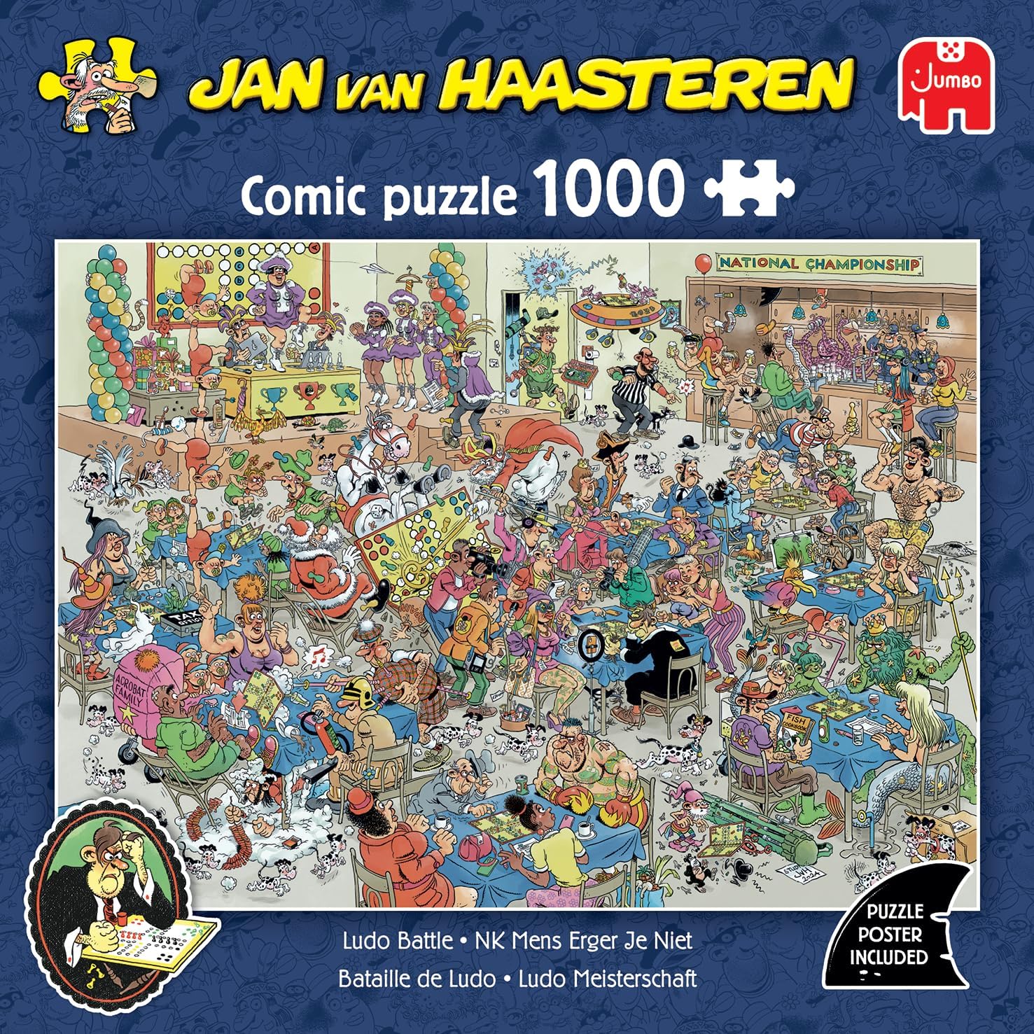 Jan Van Haasteren - NK Mens Worse Je Niet (1000pcs)