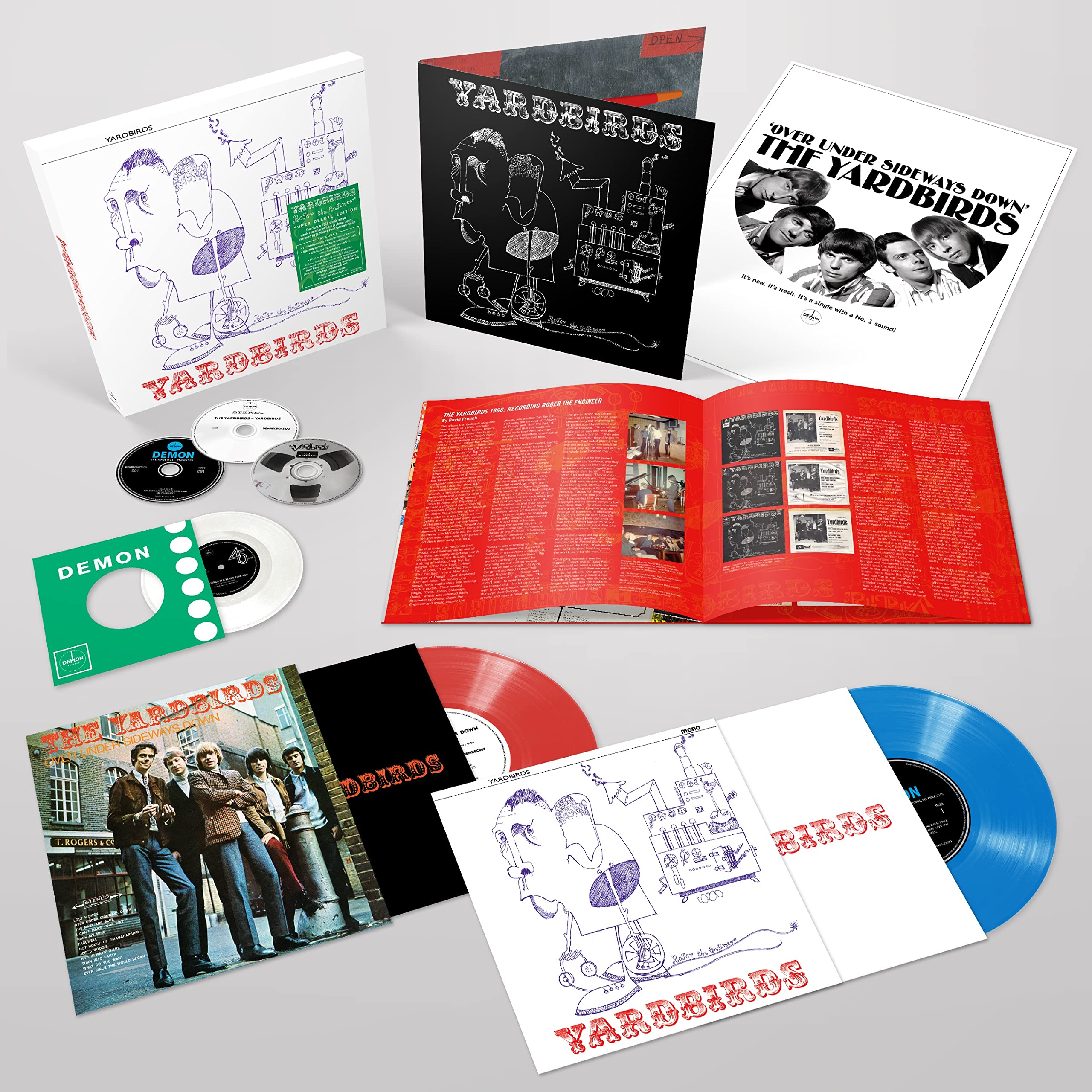Yardbirds: The Yardbirds (Roger The Engineer) (Super Deluxe (Indies Exclusive) [Winyl]