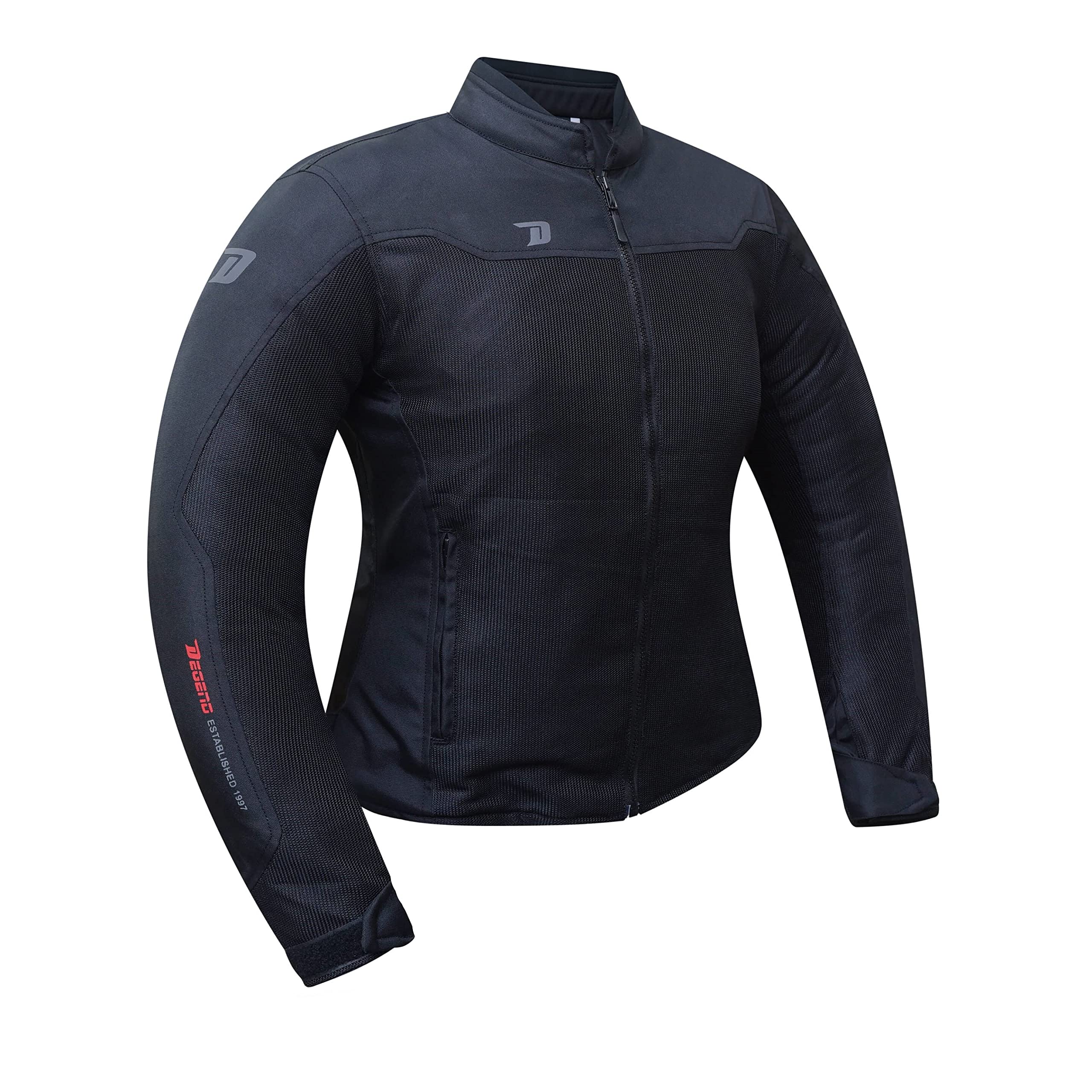 Smart Lady | Chaqueta Moto para Mujer Resistente al Calor De Verano con Protectores Removibles | Homologada