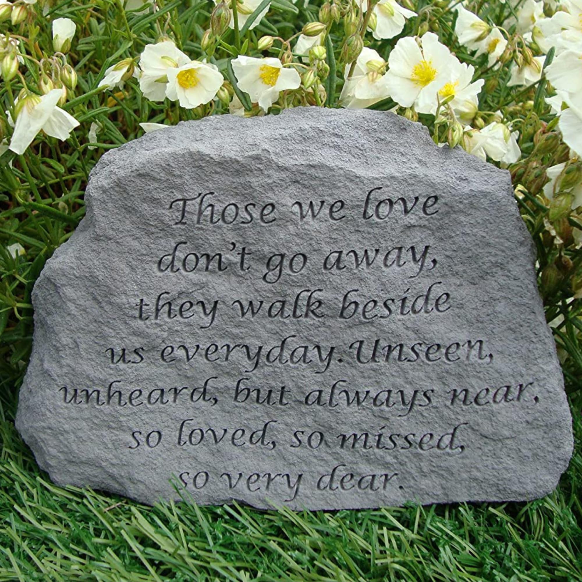 Plaque commémorative Those we love gravée pour honorer un être cher
