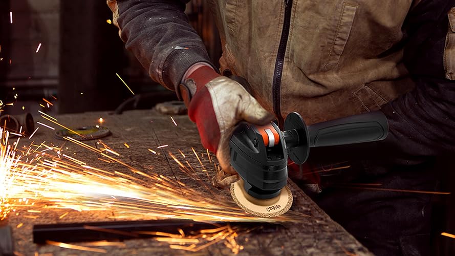 Bild 6 - Multifunktionswerkzeug, 300W Oszillationswerkzeug Oszillierer mit 6 Drehzahl 1100-21000 RPM, 3° Oszillationswinkel Oszillierende Säge für Schneiden, Polieren, Schleifen, Schaben