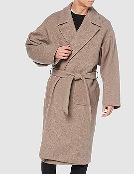 Amazon | [ジュンレッド] コート ウーリーニットオーバーガウンコート
