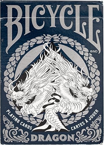 Bicycle Juego de cartas de dragón 1 baraja de cartas Showstopper fácil de barajar y duradero gran regalo para coleccionistas de cartas