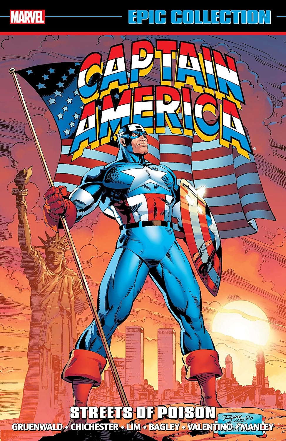 Captain America Epic Collection: Streets of Poison
