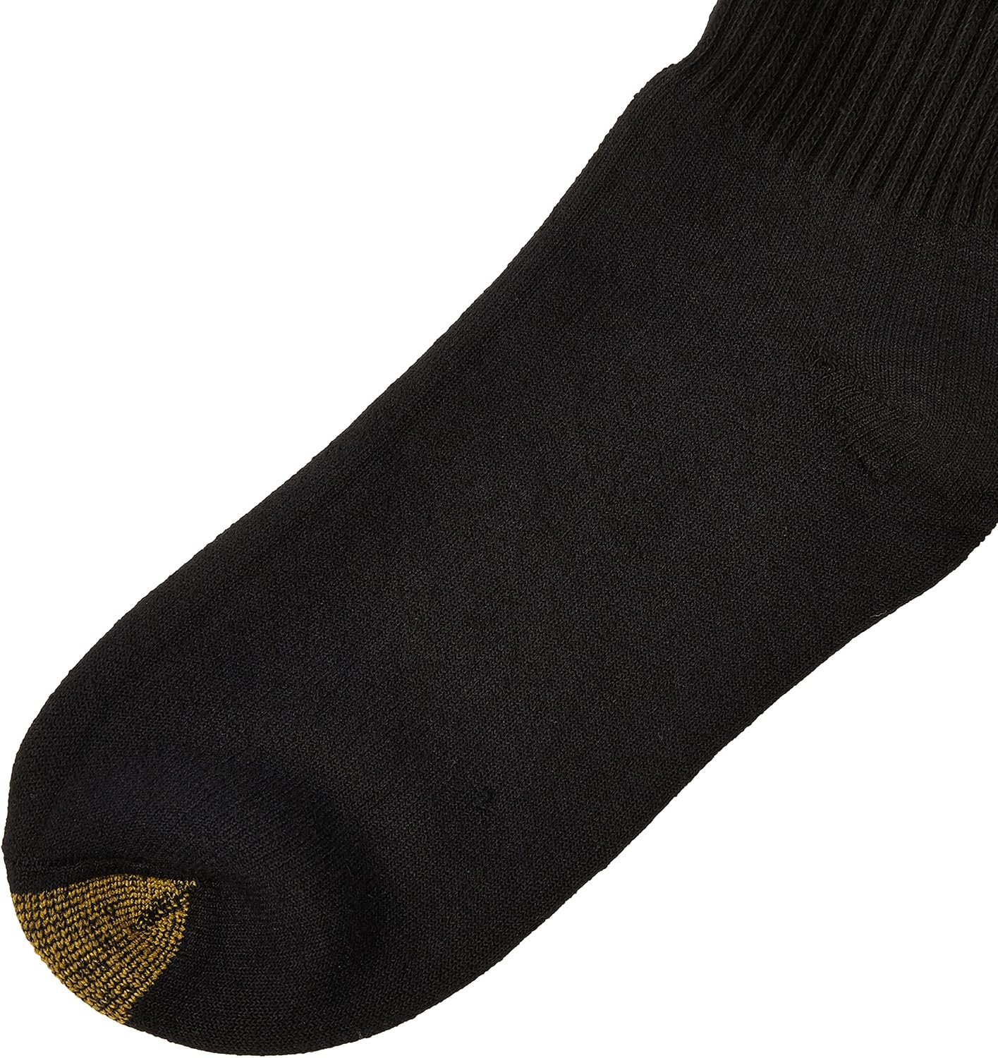 Gold Toe Men's Cushioned Cotton Short Crew Socks, Multipack, 2 Packs 12 Pairs, Shoe Size: 6-12.5 - Image 2