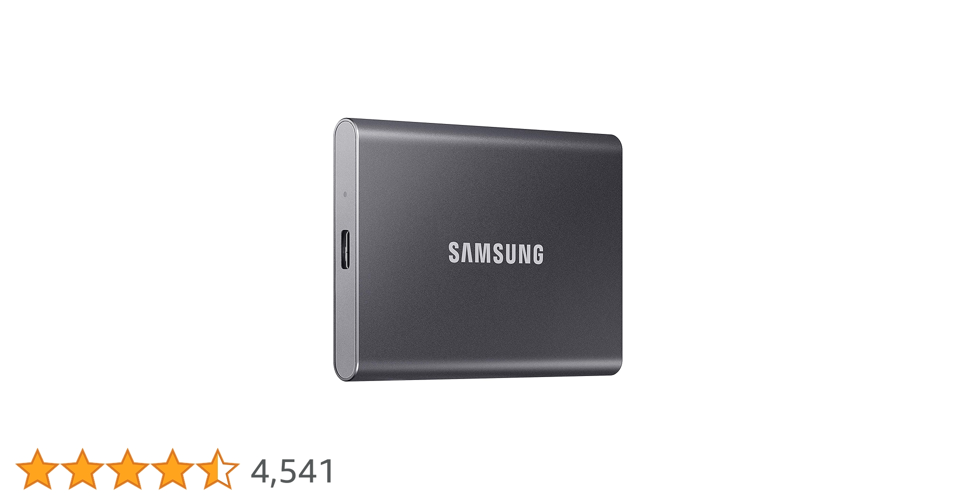 Amazon | SAMSUNG (サムスン) T7 2TB ポータブル SSD 最大1,050MB/秒