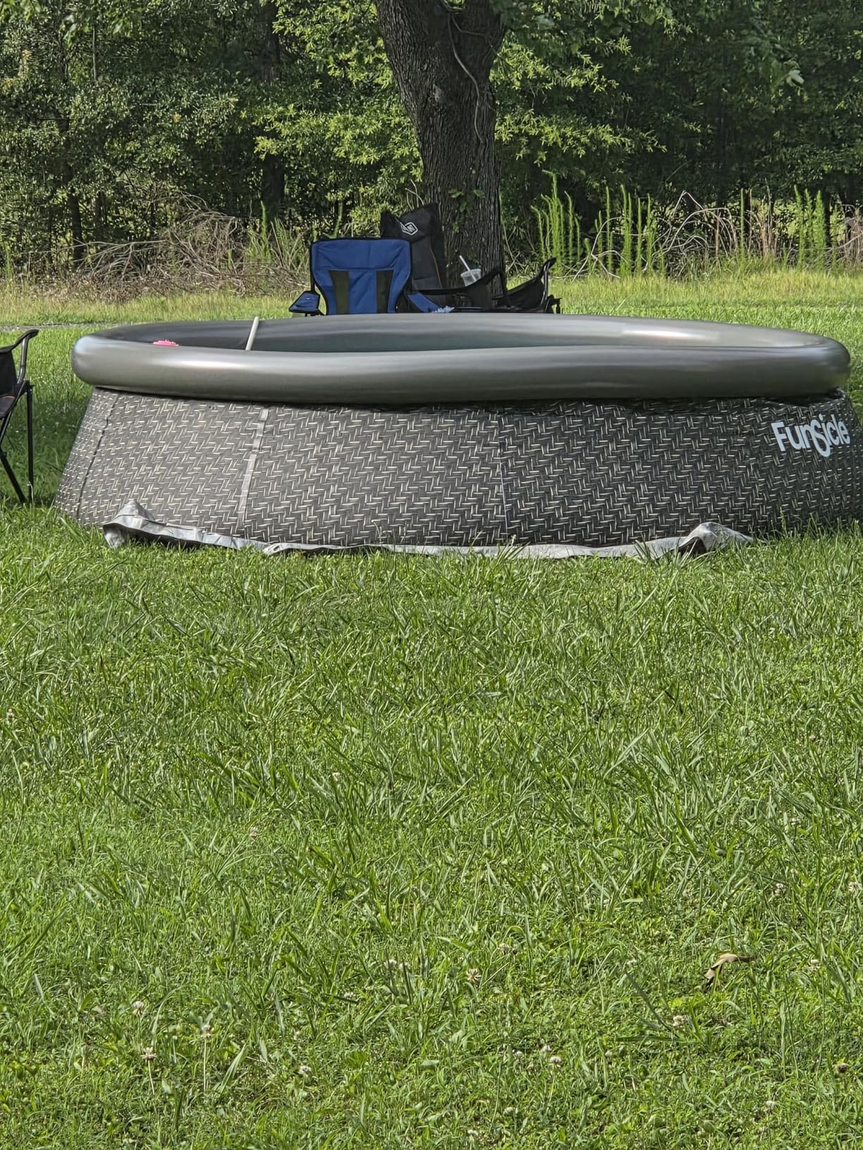 $41/mo - Finance Funsicle 12 Foot by 36 Inch Quickset Round Inflatable ...