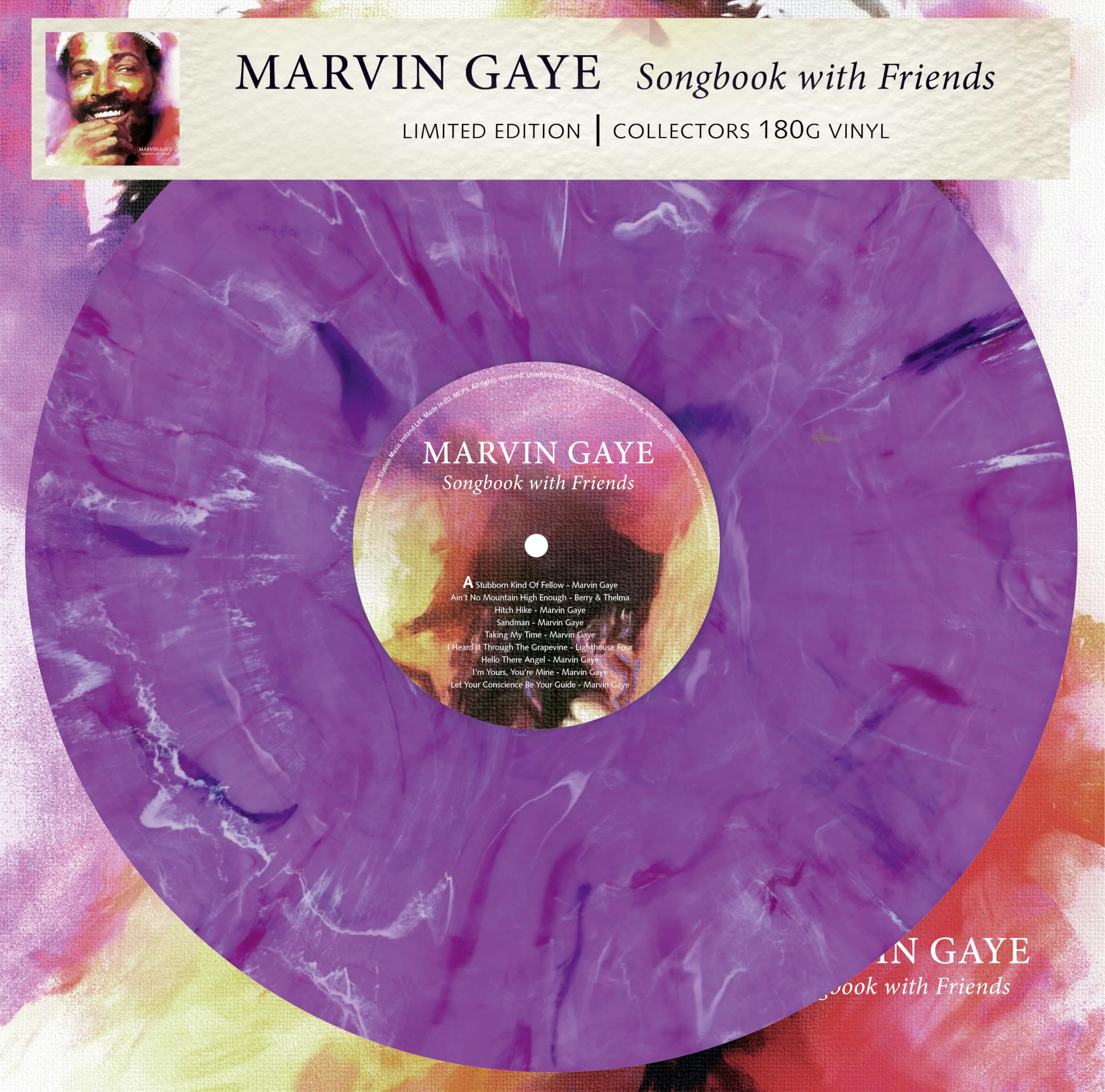 Marvin Gaye - Songbook With Friends - Limited - 180gr. marbled [ Limited Edition / Marbled Vinyl / 180g Vinyl] [Vinyl LP] [VINYL]