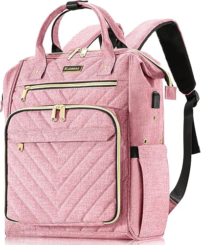 Miniatura 72 de Mochila para tejer, organizador de hilo con puerto de carga USB, mochila acolchada para mujer, regalo del día de la madre, bolsa de ganchillo grande