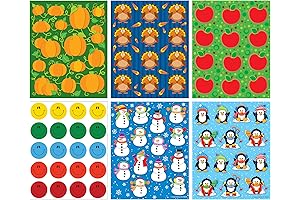 Carson Dellosa Turkey Sticker Sheets: Enchanting Designs for Autumn Celebrations